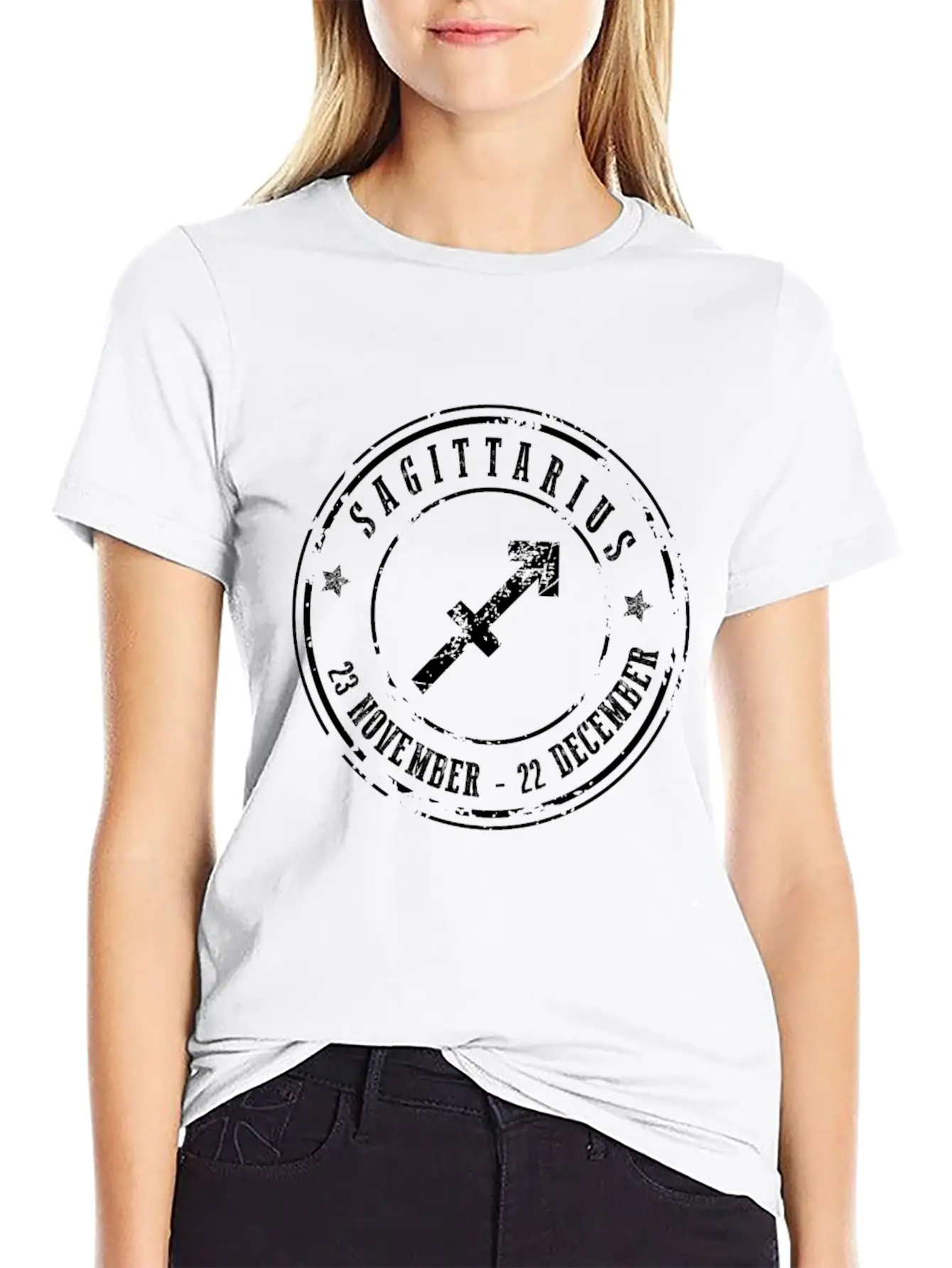 Sagittarius Unisex Short Sleeve Soft Cotton T-Shirt – Casual Everyday Wear
