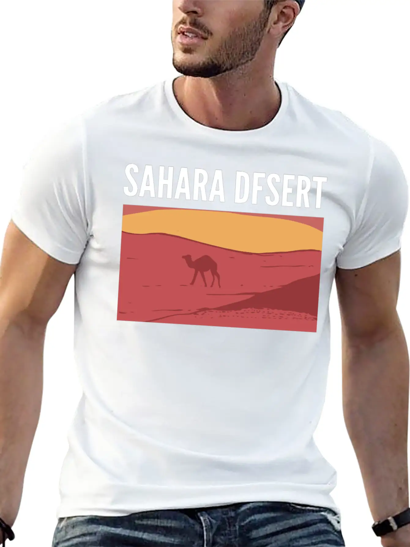 Sahara Desert Tour Guide Gift Unisex Casual T-Shirt – Clean Design For Daily Comfort