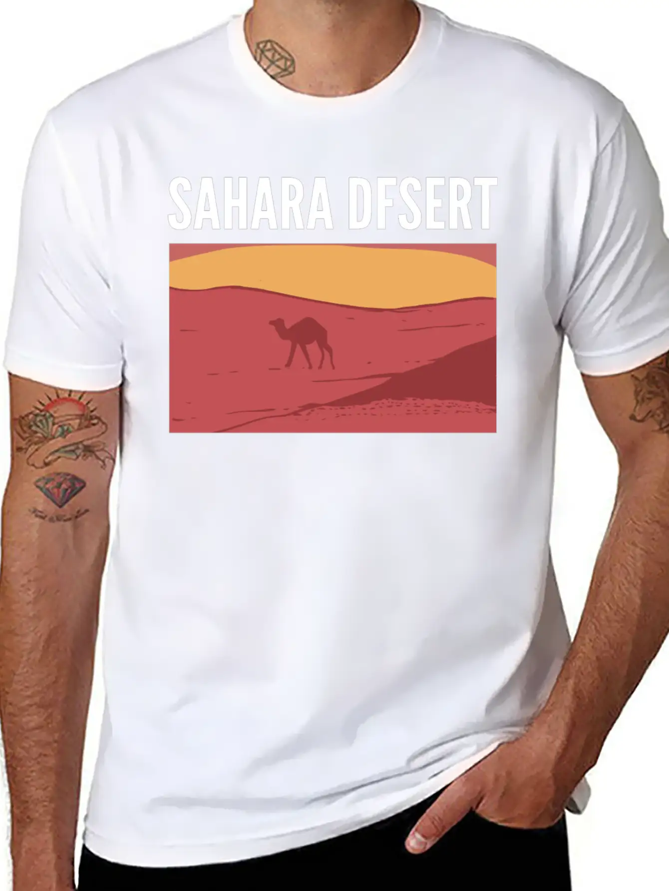Sahara Desert Tour Guide Gift Unisex Casual T-Shirt – Clean Design For Daily Comfort