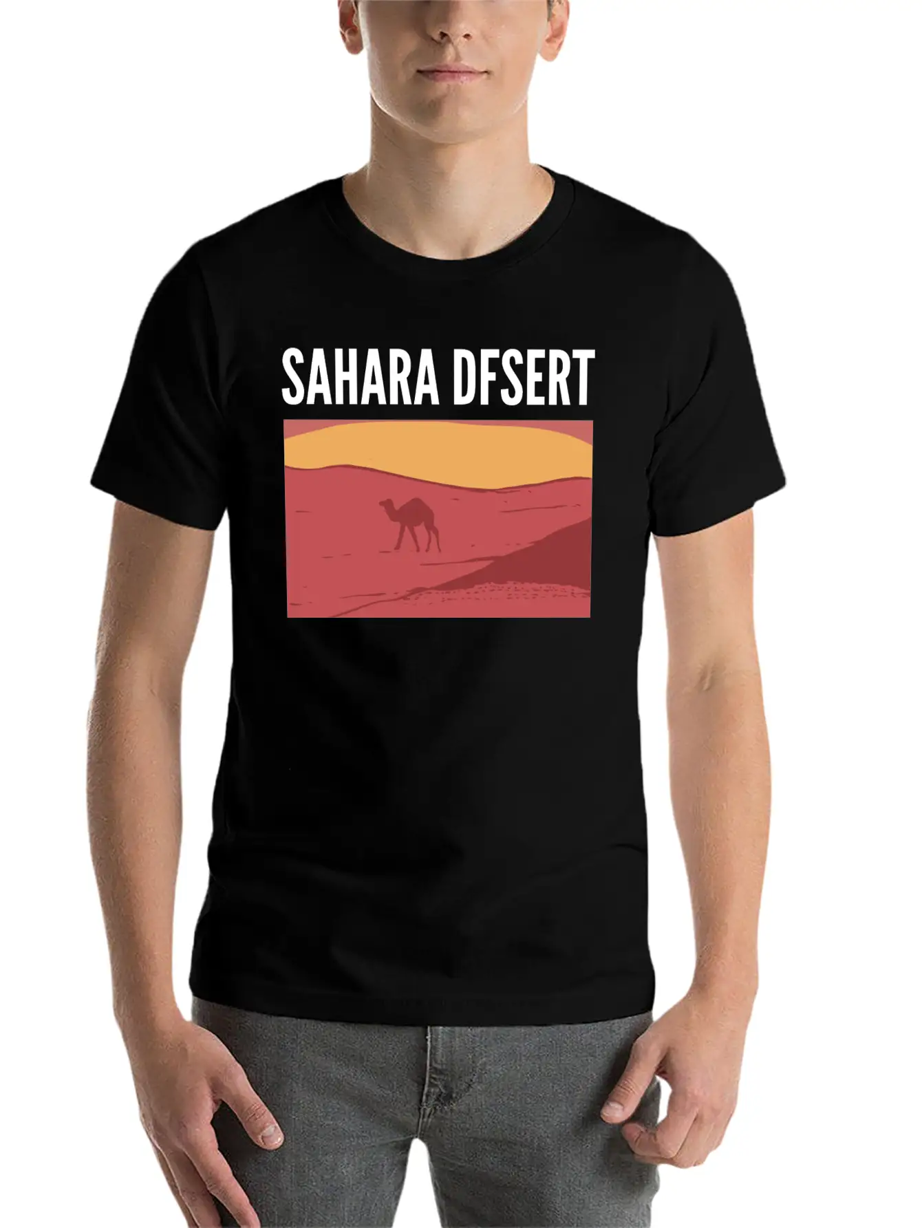 Sahara Desert Tour Guide Gift Unisex Casual T-Shirt – Clean Design For Daily Comfort