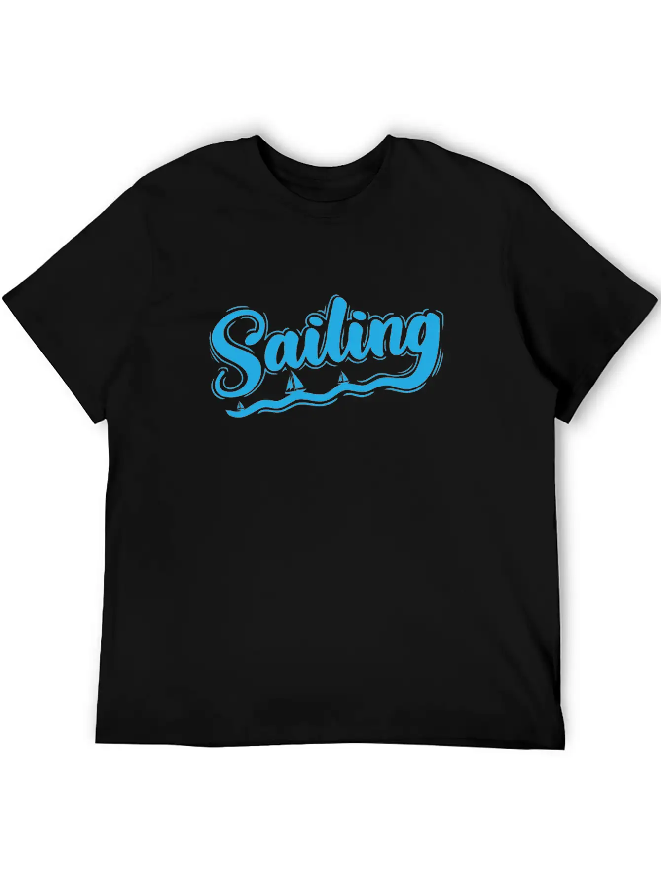 Sailing Boat Sports Water Sports Comfortable Minimalist Graphic Tee – Summer Style Essential