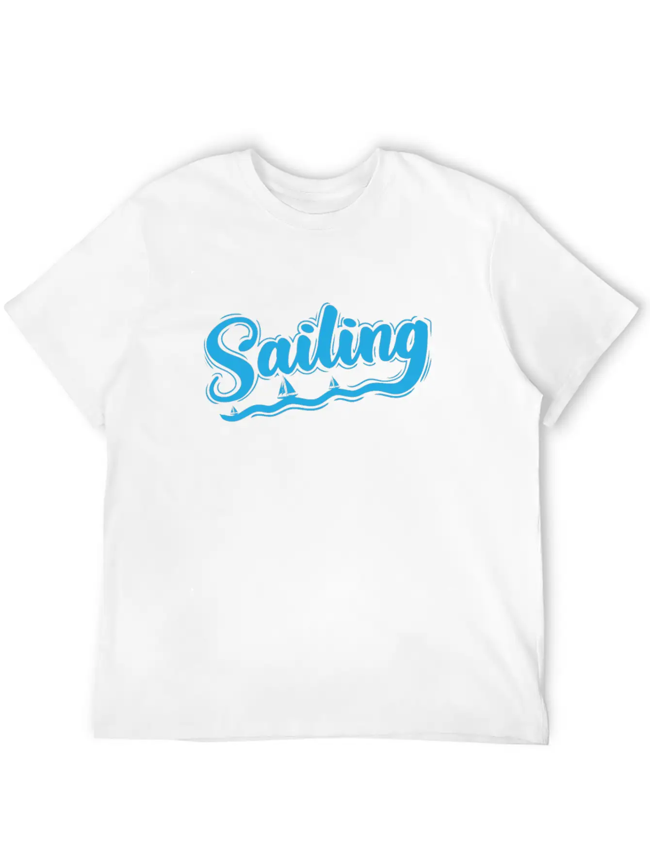 Sailing Boat Sports Water Sports Comfortable Minimalist Graphic Tee – Summer Style Essential