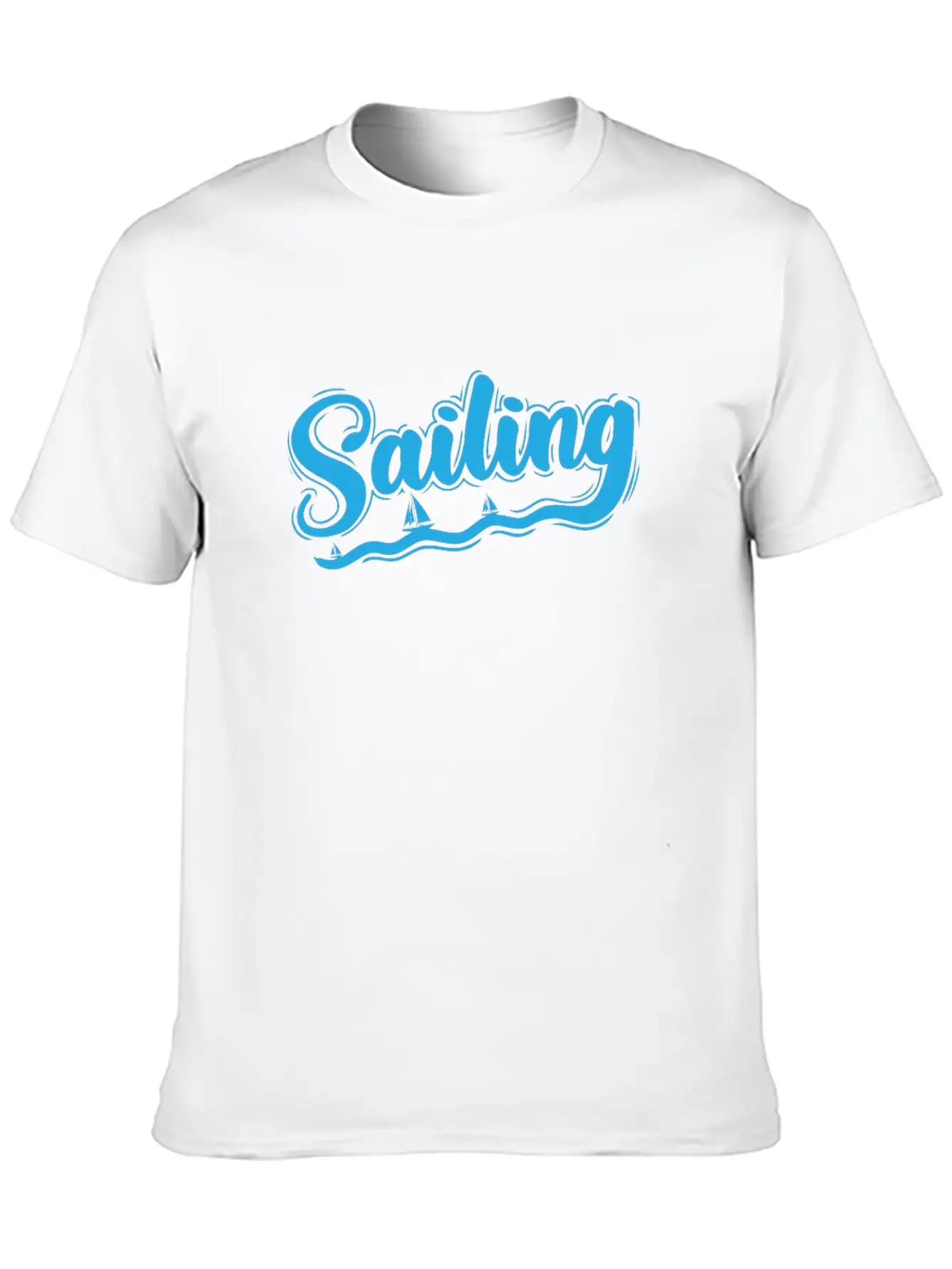 Sailing Boat Sports Water Sports Comfortable Minimalist Graphic Tee – Summer Style Essential