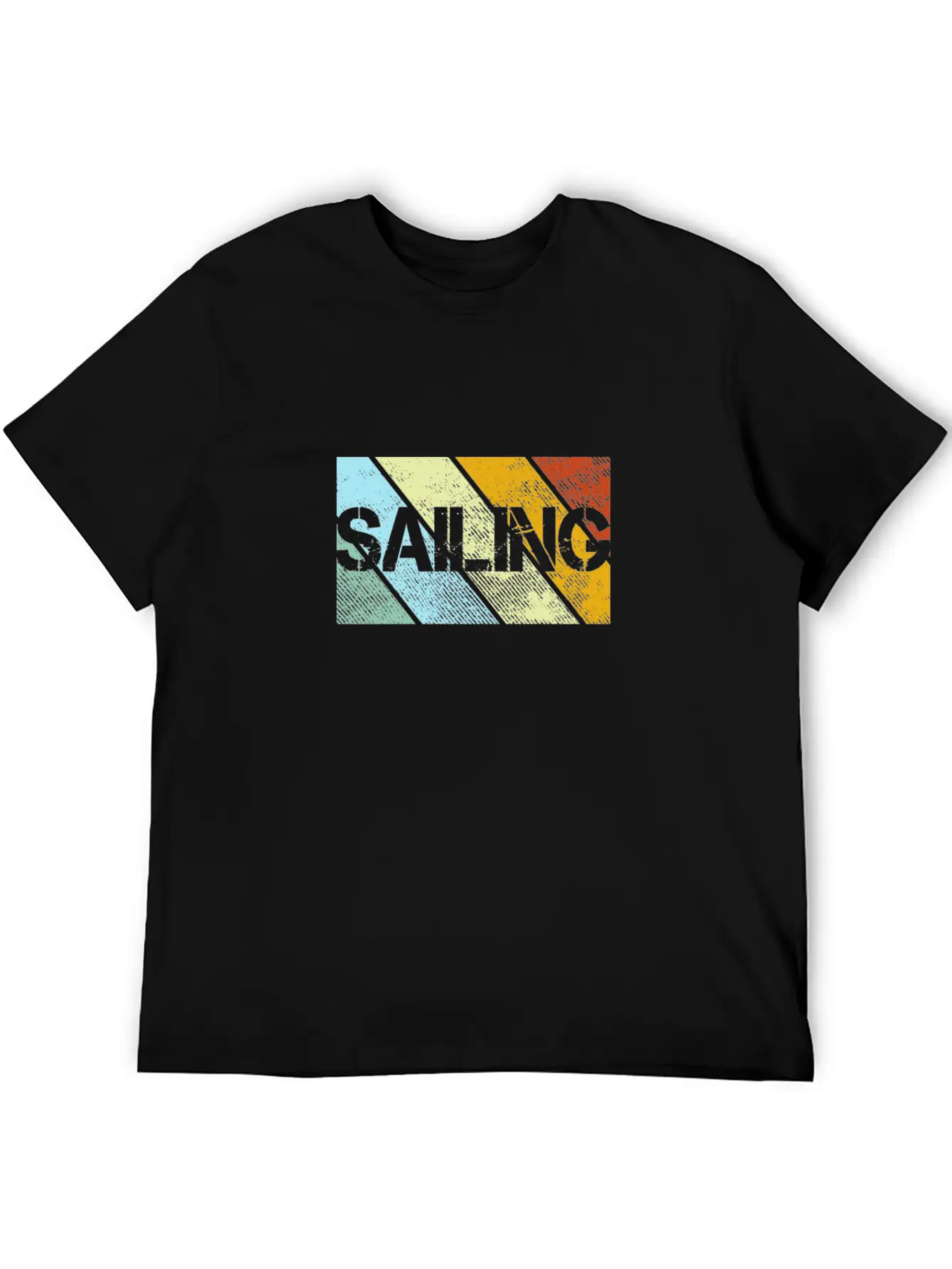 Sailing Retro Stylish Everyday T-Shirt – Unisex Basic Cotton Tee