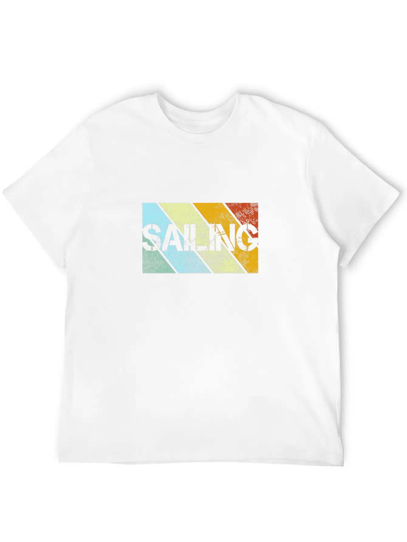 Sailing Retro Stylish Everyday T-Shirt – Unisex Basic Cotton Tee