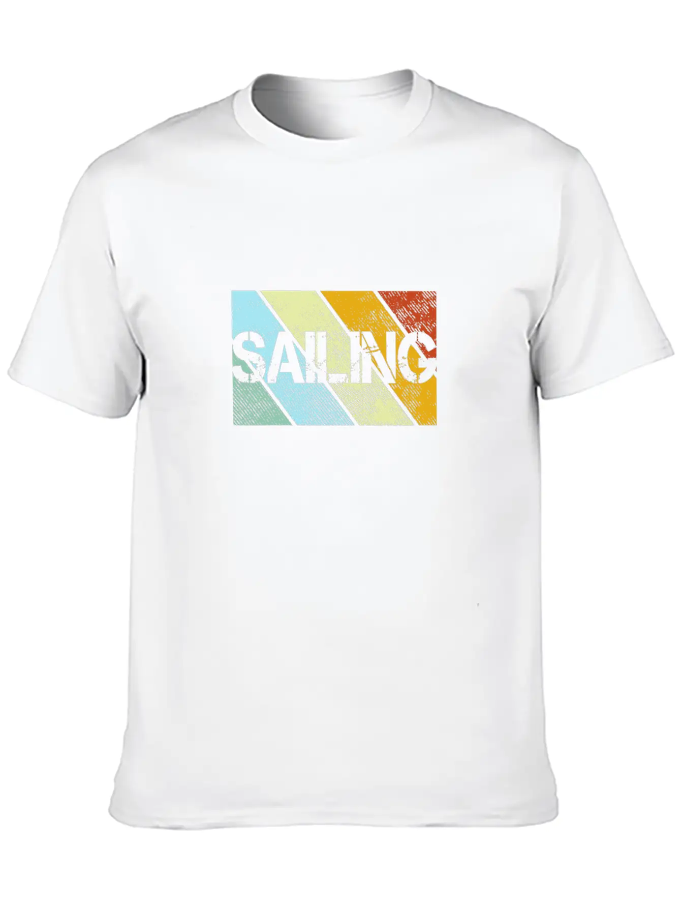 Sailing Retro Stylish Everyday T-Shirt – Unisex Basic Cotton Tee
