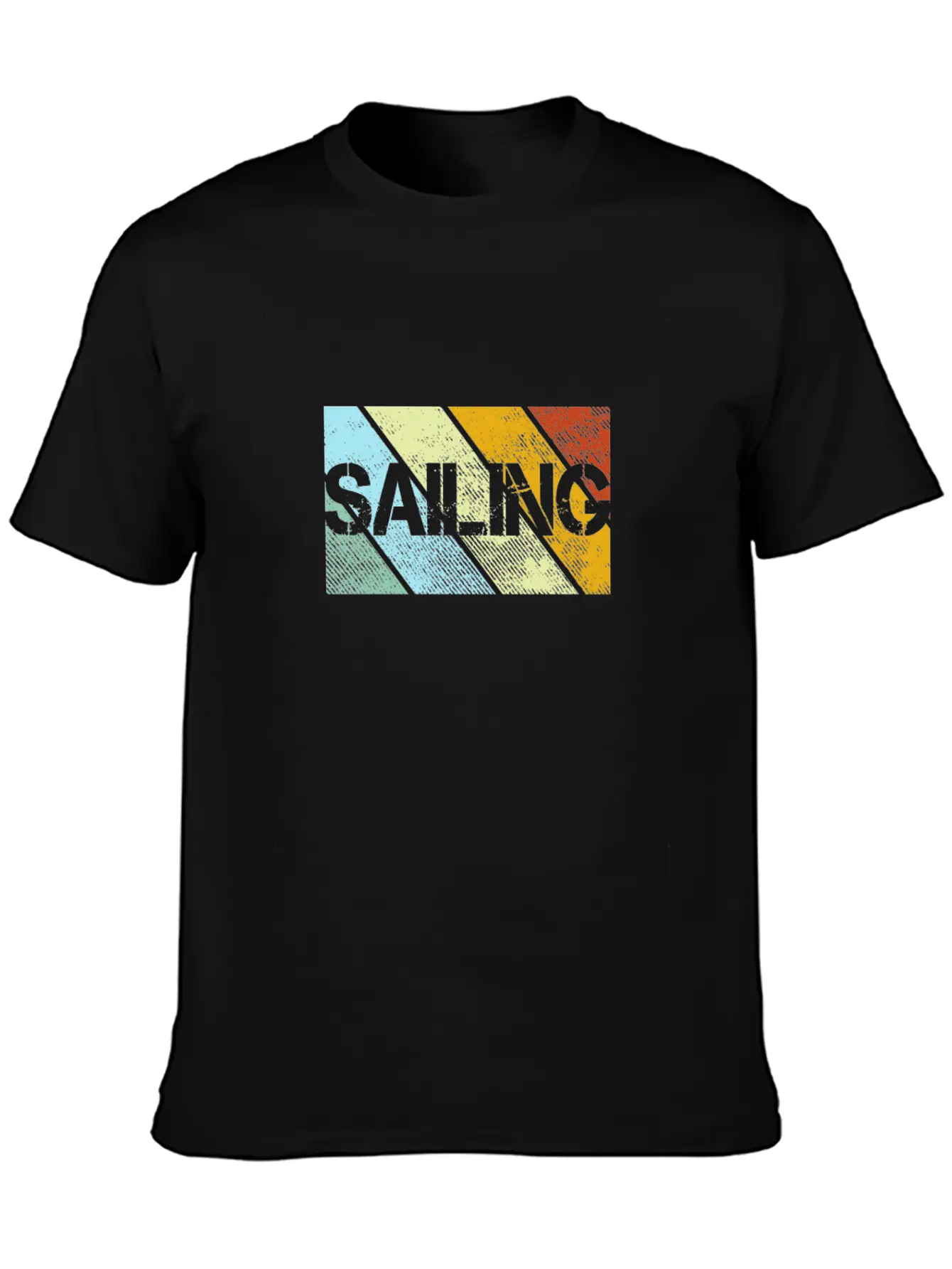 Sailing Retro Stylish Everyday T-Shirt – Unisex Basic Cotton Tee