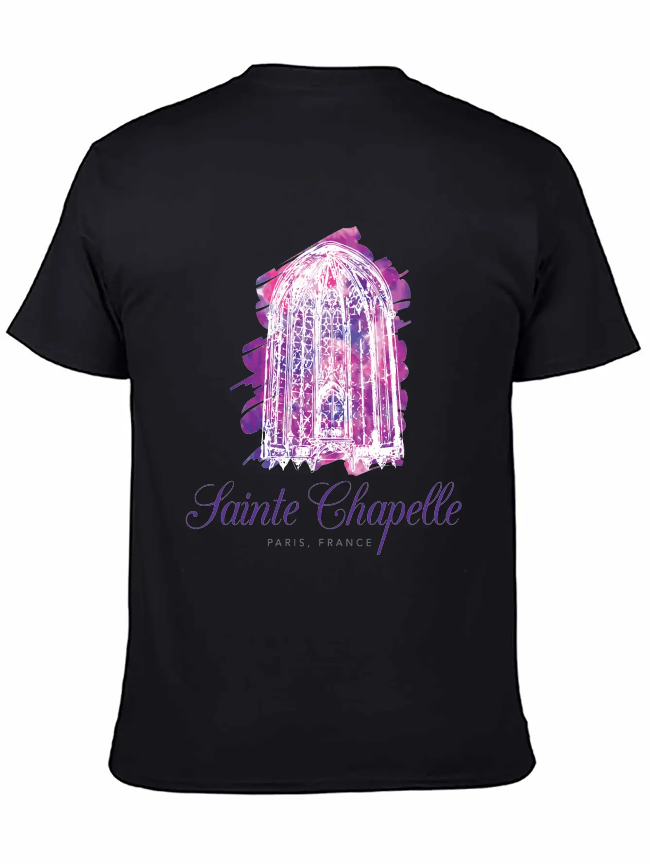 Sainte Chapelle - Paris, France Stylish Everyday T-Shirt – Unisex Basic Cotton Tee
