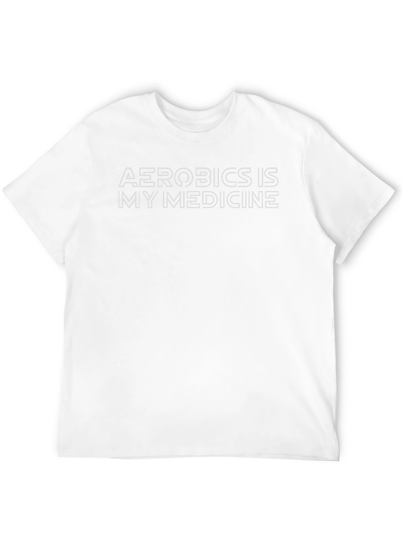 Aerobics Is My Medicine - Black T-Shirt