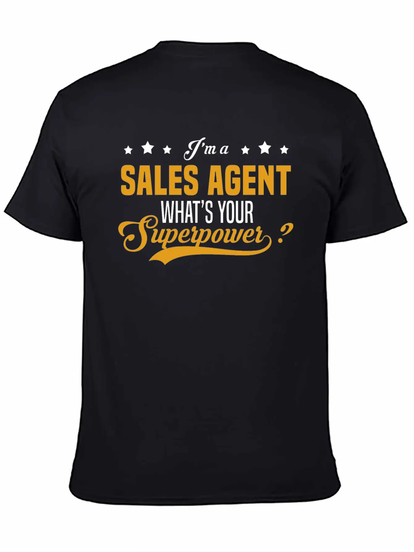 Sales Agent Comfortable Minimalist Graphic Tee – Summer Style Essential