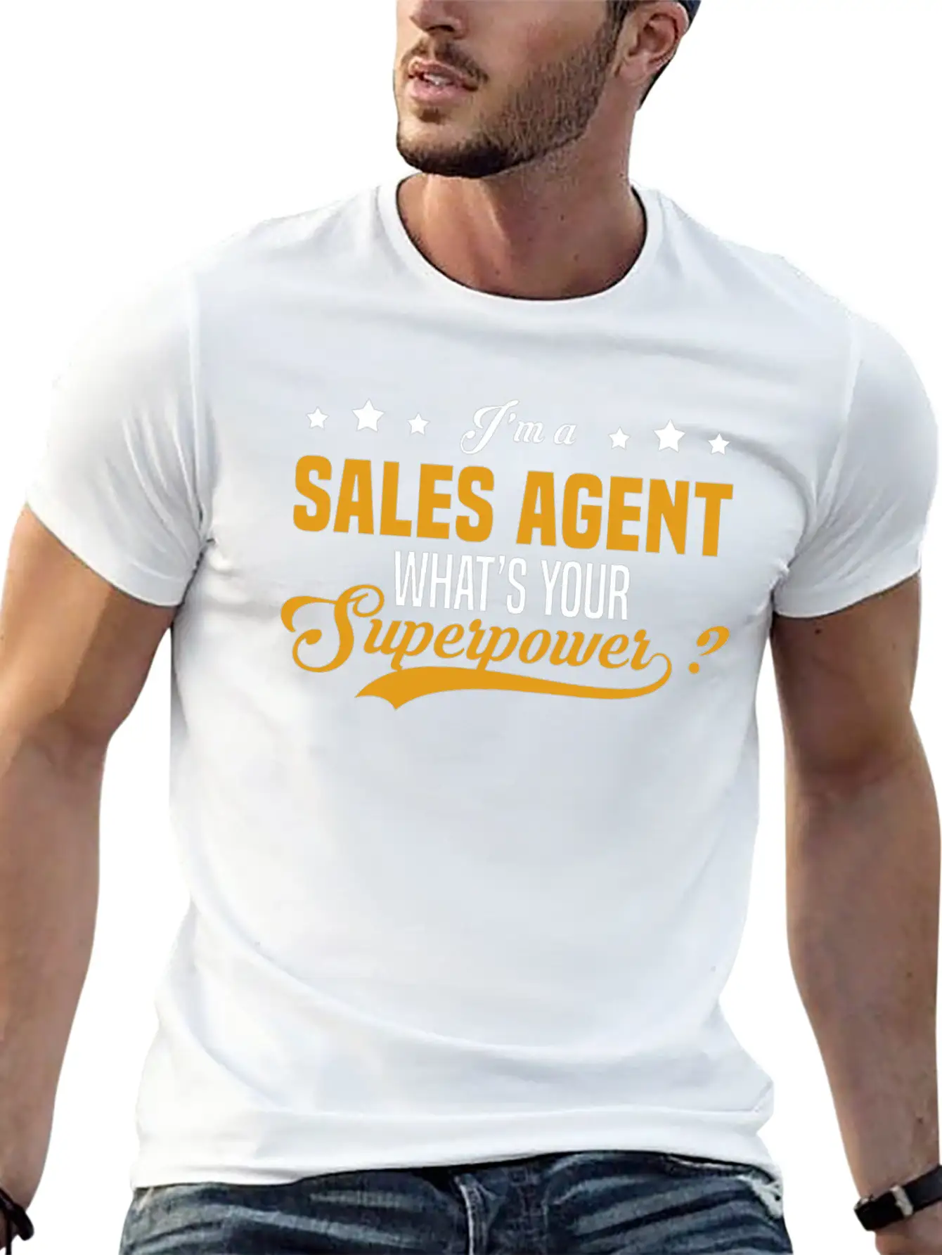 Sales Agent Comfortable Minimalist Graphic Tee – Summer Style Essential