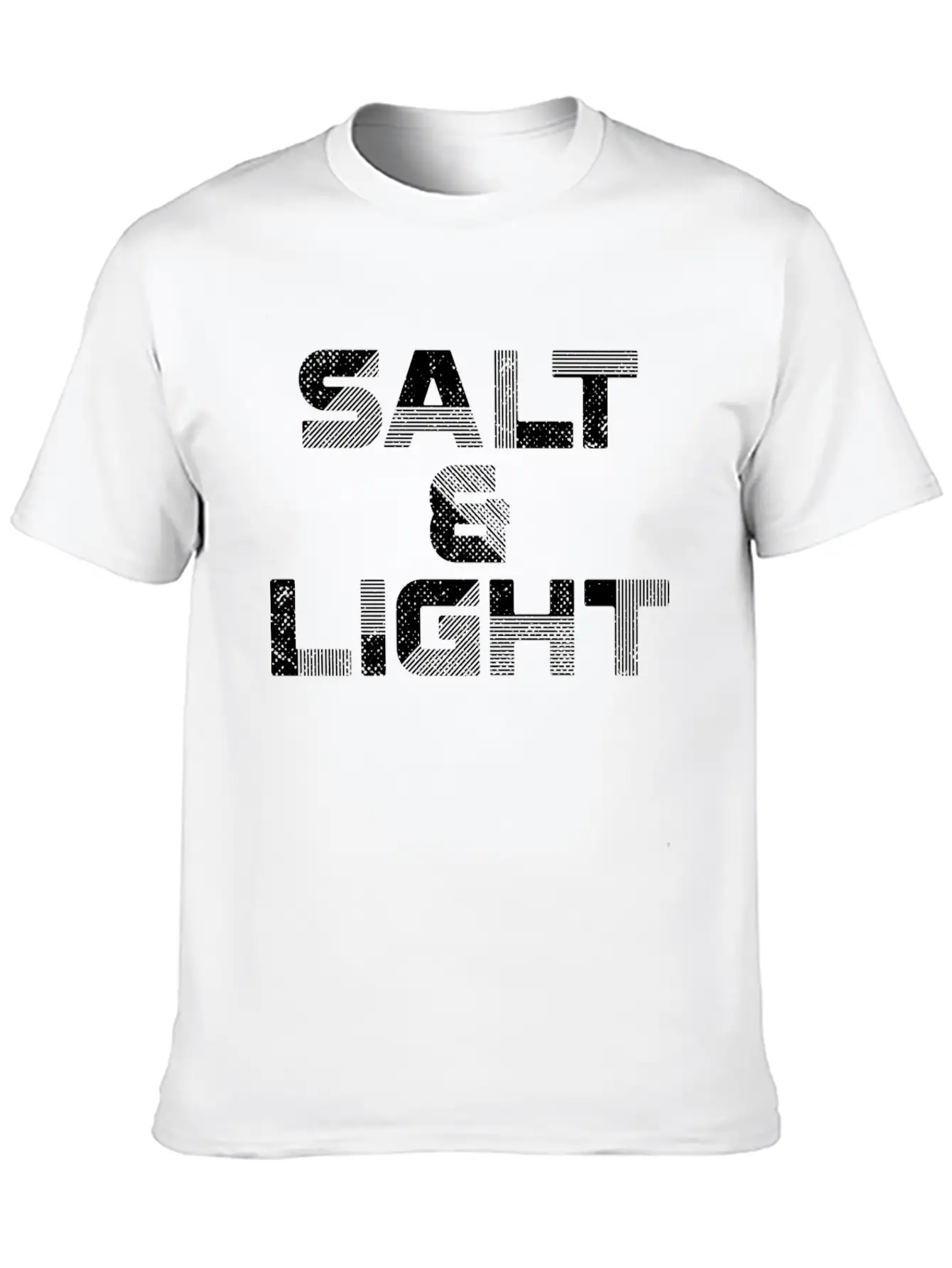 Salt And Light Timeless Short Sleeve Tee – Comfy And Minimalist Design
