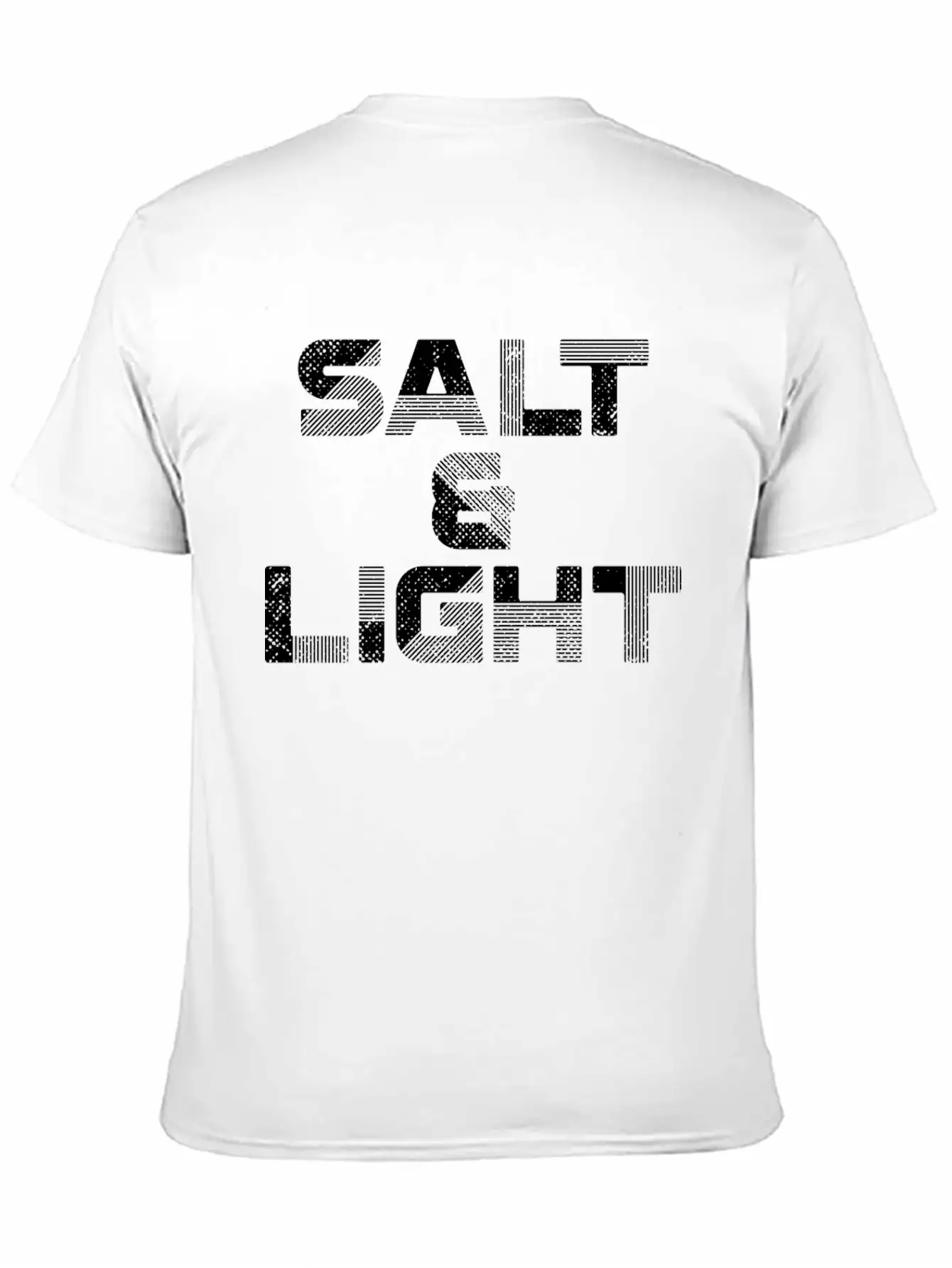 Salt And Light Timeless Short Sleeve Tee – Comfy And Minimalist Design