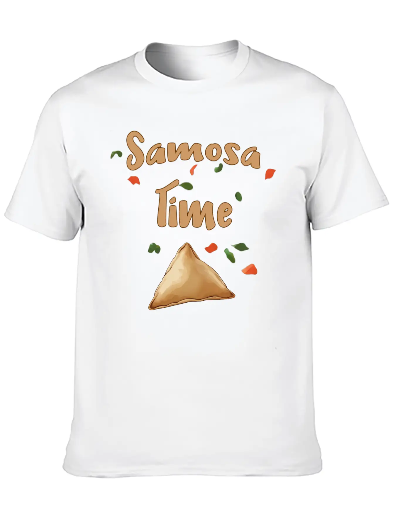 Samosa Time Essential Unisex Summer Tee – Soft Cotton Casual Fit
