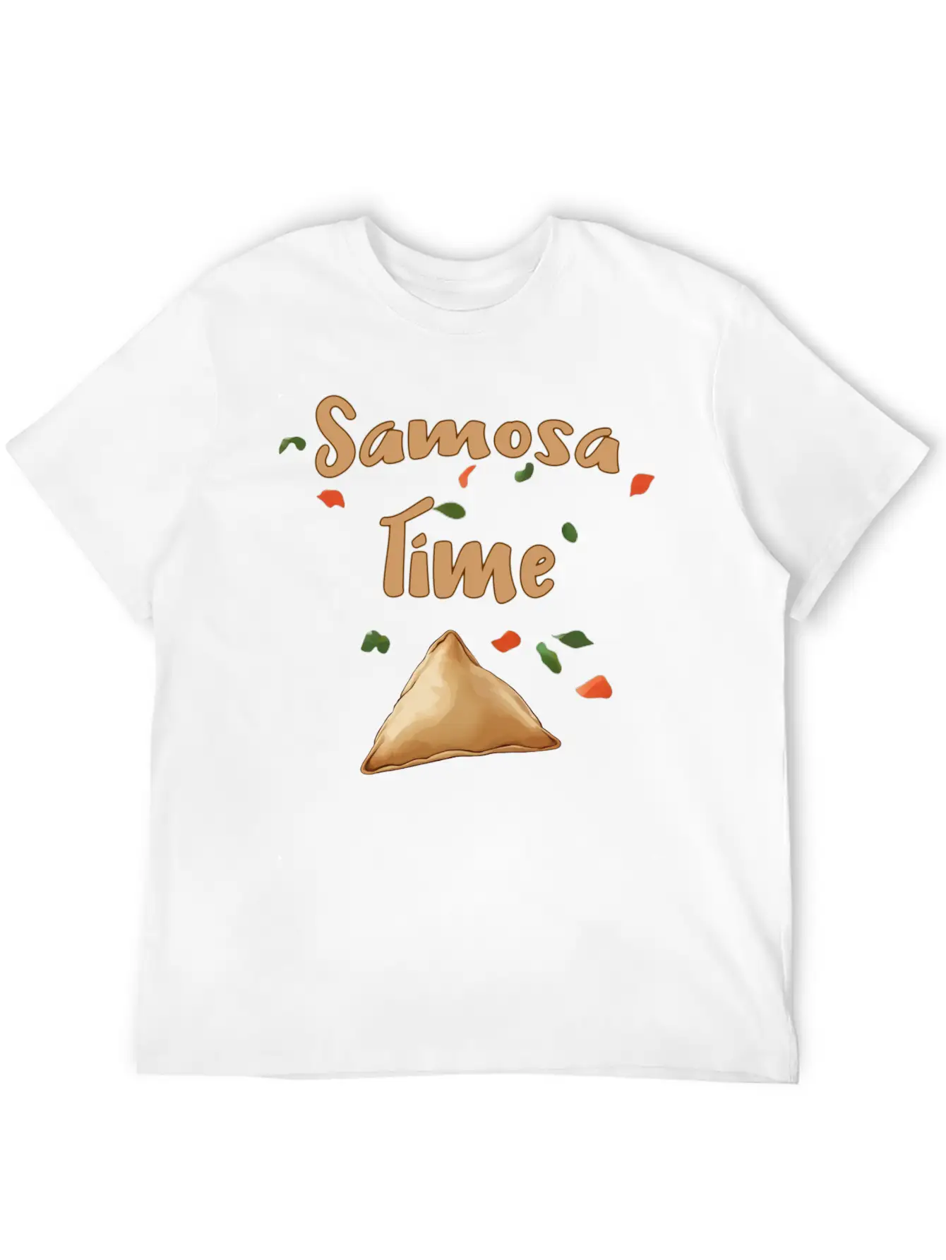 Samosa Time Essential Unisex Summer Tee – Soft Cotton Casual Fit