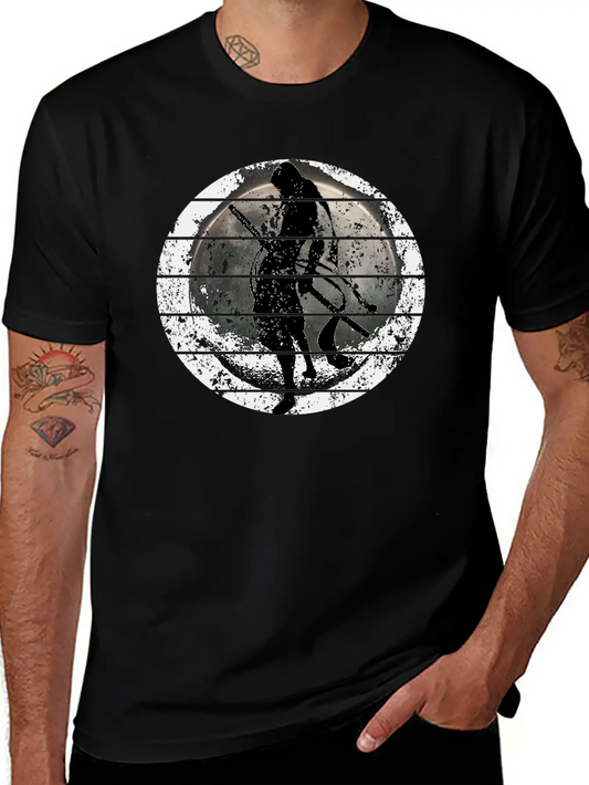 Samurai - Moon Stylish Everyday T-Shirt – Unisex Basic Cotton Tee