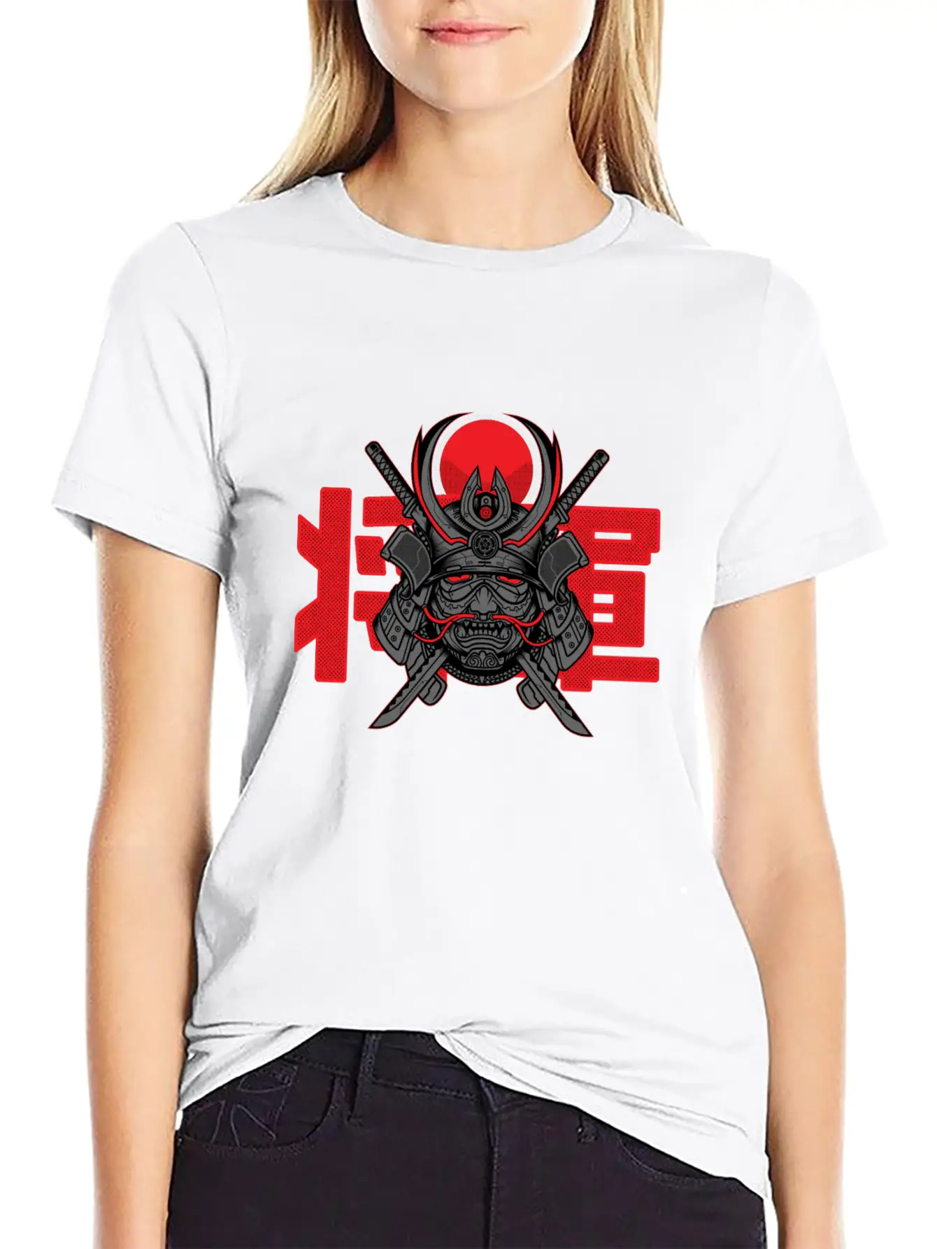 Samurai Shogun Stylish Everyday T-Shirt – Unisex Basic Cotton Tee