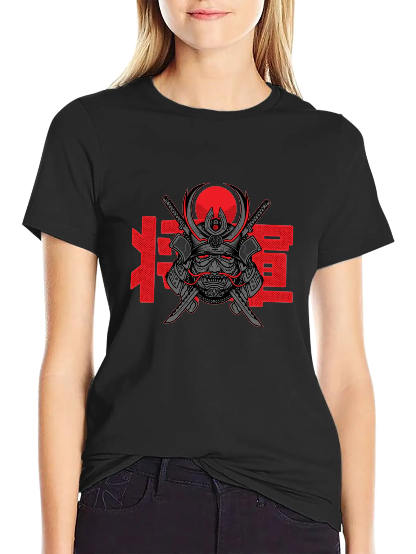 Samurai Shogun Stylish Everyday T-Shirt – Unisex Basic Cotton Tee