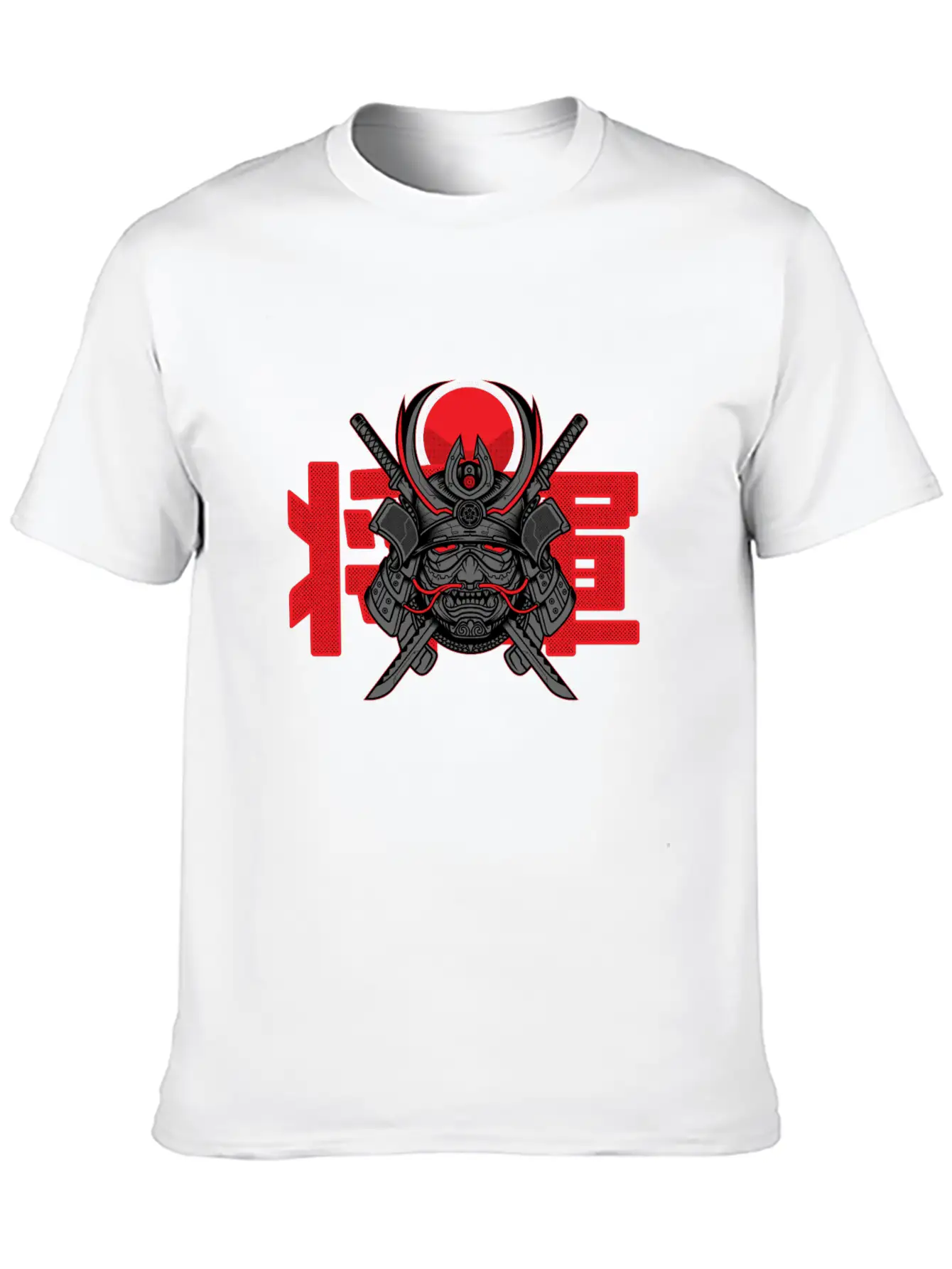 Samurai Shogun Stylish Everyday T-Shirt – Unisex Basic Cotton Tee