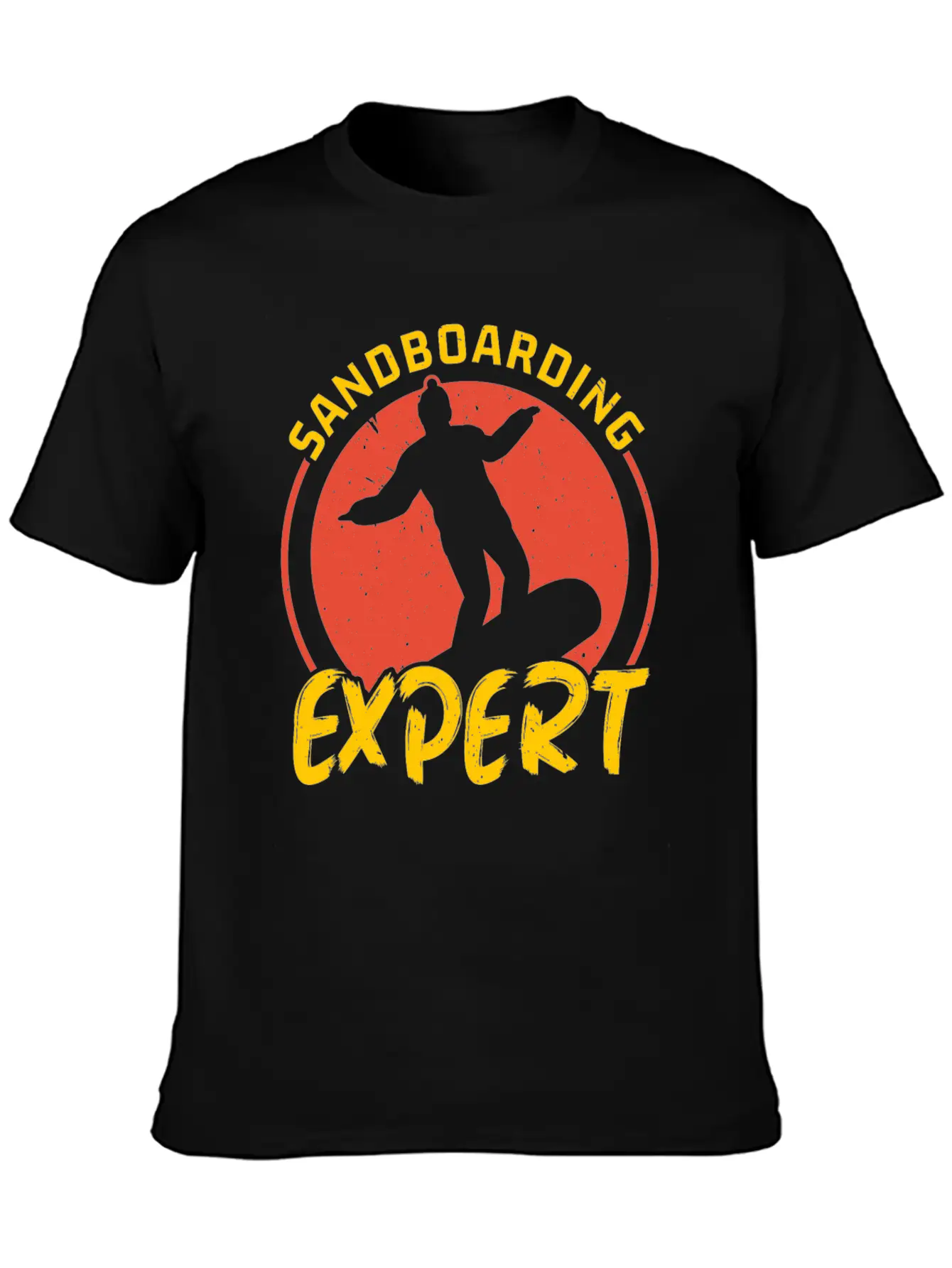 Sanboarding Expert Boardsport Sand Dune Sandboard Basic Graphic T-Shirt – Daily Comfort In Soft Cotton