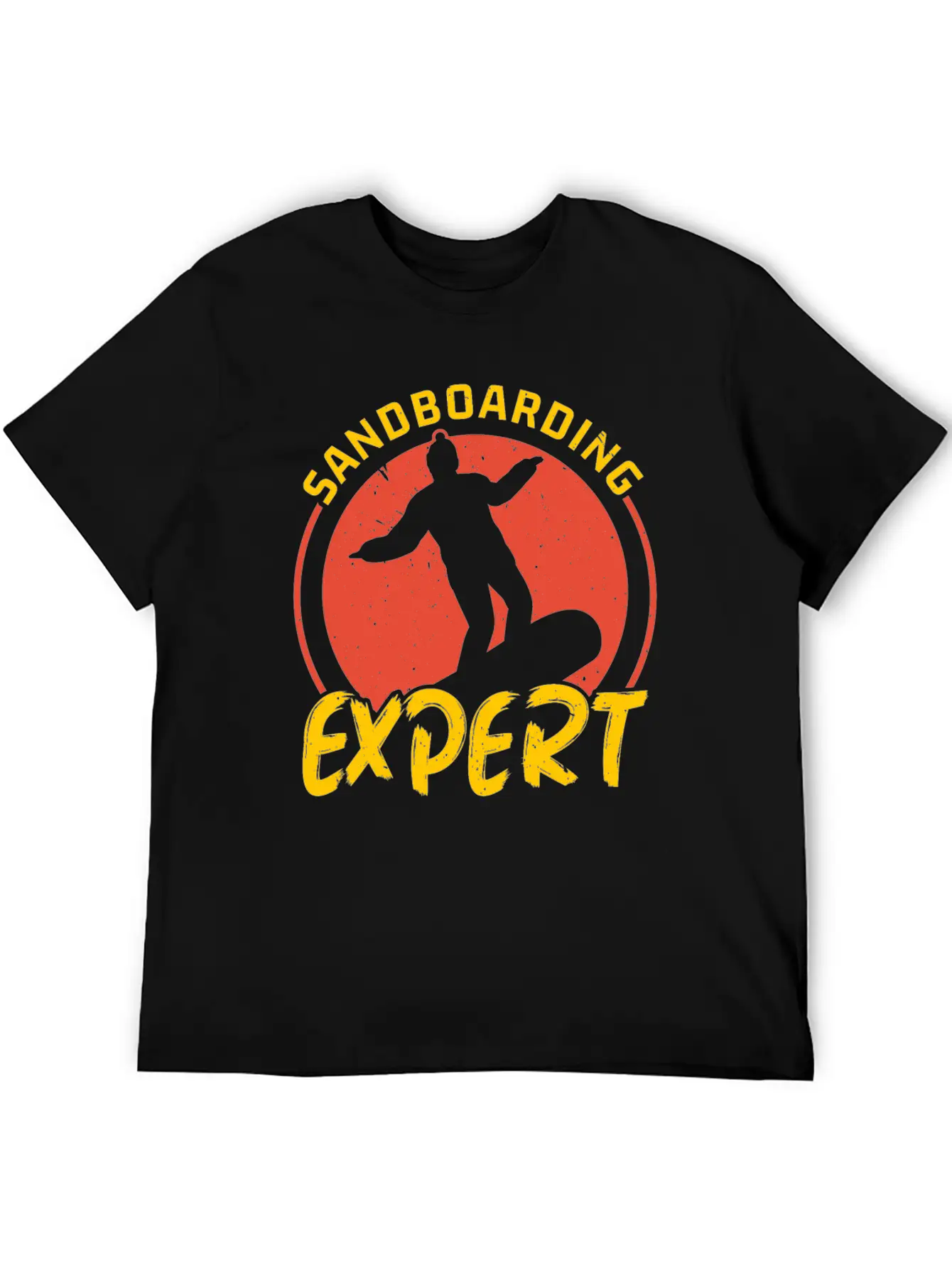 Sanboarding Expert Boardsport Sand Dune Sandboard Basic Graphic T-Shirt – Daily Comfort In Soft Cotton