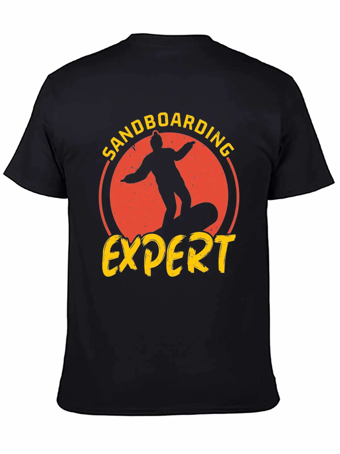 Sanboarding Expert Boardsport Sand Dune Sandboard Basic Graphic T-Shirt – Daily Comfort In Soft Cotton