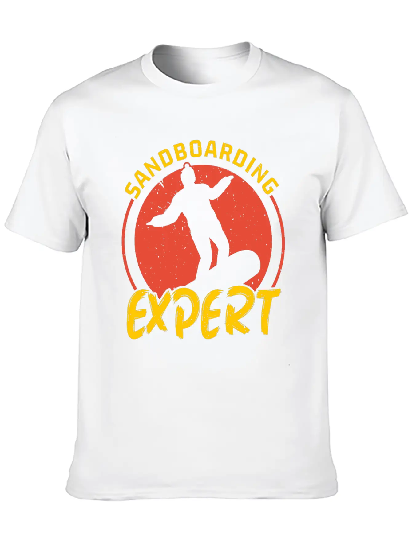 Sanboarding Expert Boardsport Sand Dune Sandboard Basic Graphic T-Shirt – Daily Comfort In Soft Cotton