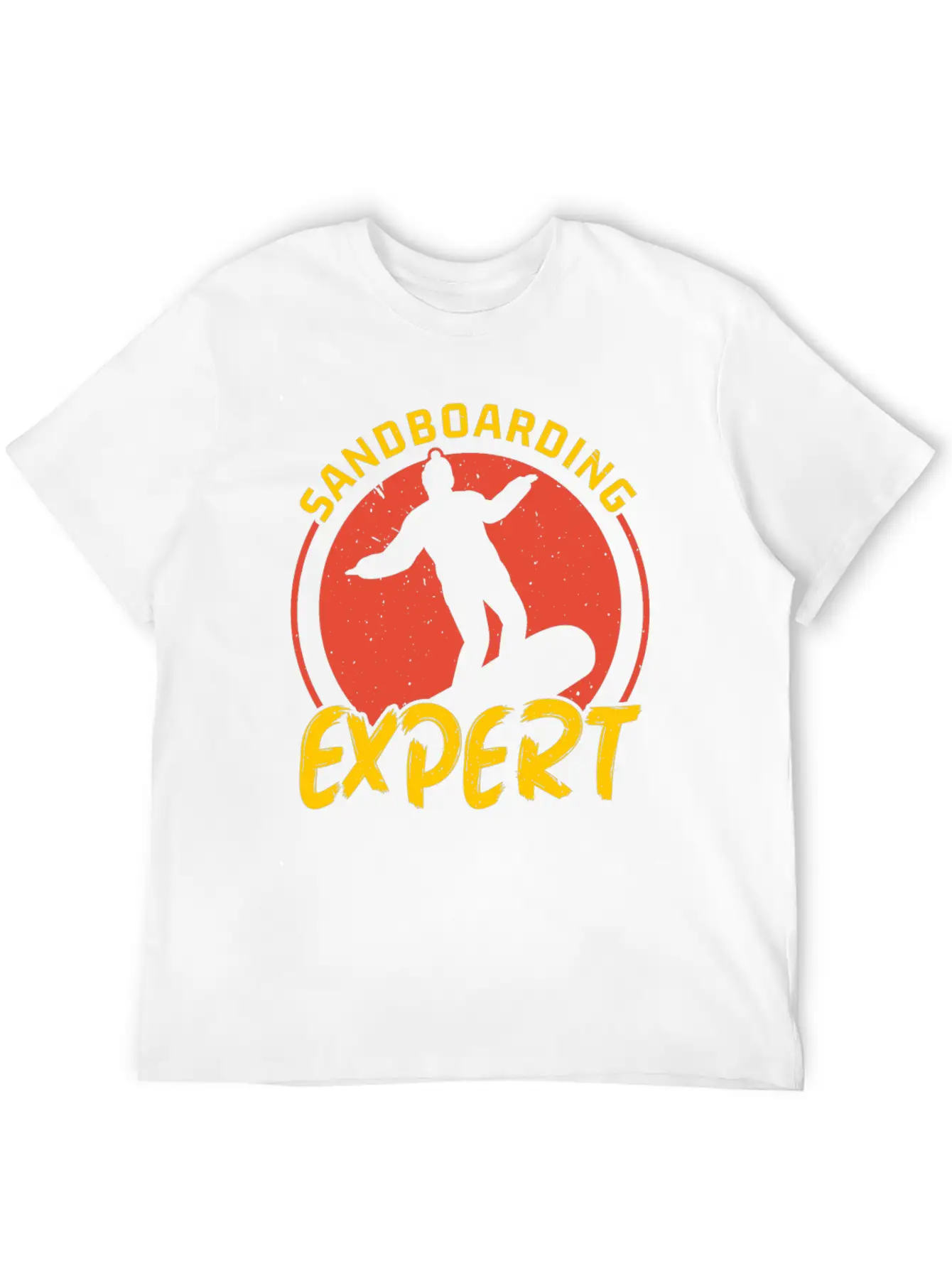 Sanboarding Expert Boardsport Sand Dune Sandboard Basic Graphic T-Shirt – Daily Comfort In Soft Cotton