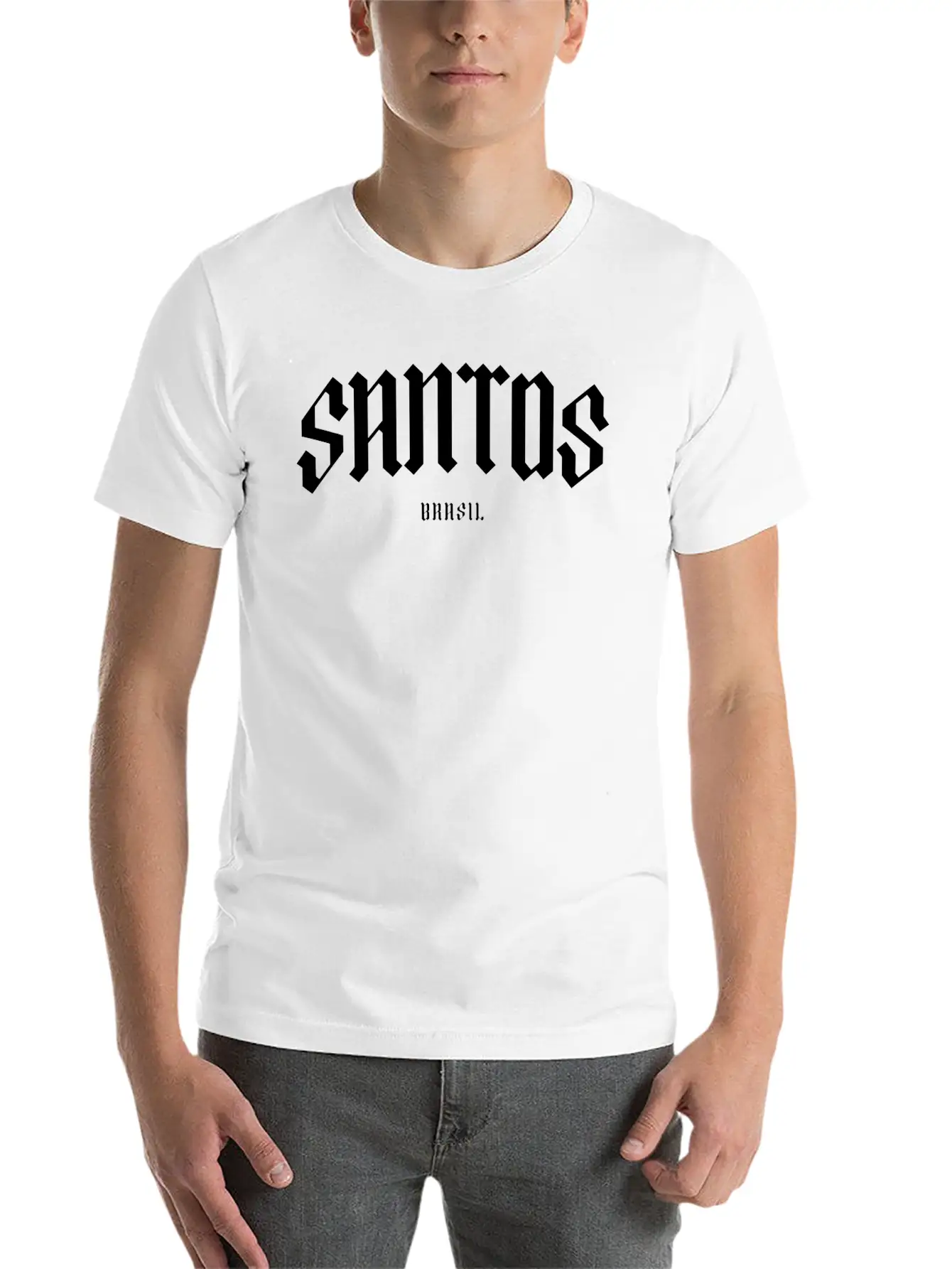 Santos Brasil Basic Graphic T-Shirt – Daily Comfort In Soft Cotton