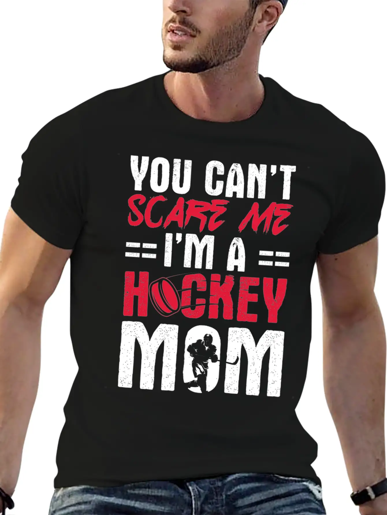 Sarcastic Field Hockey Design Quote I Am Hockey Mo Essential Unisex Summer Tee – Soft Cotton Casual Fit