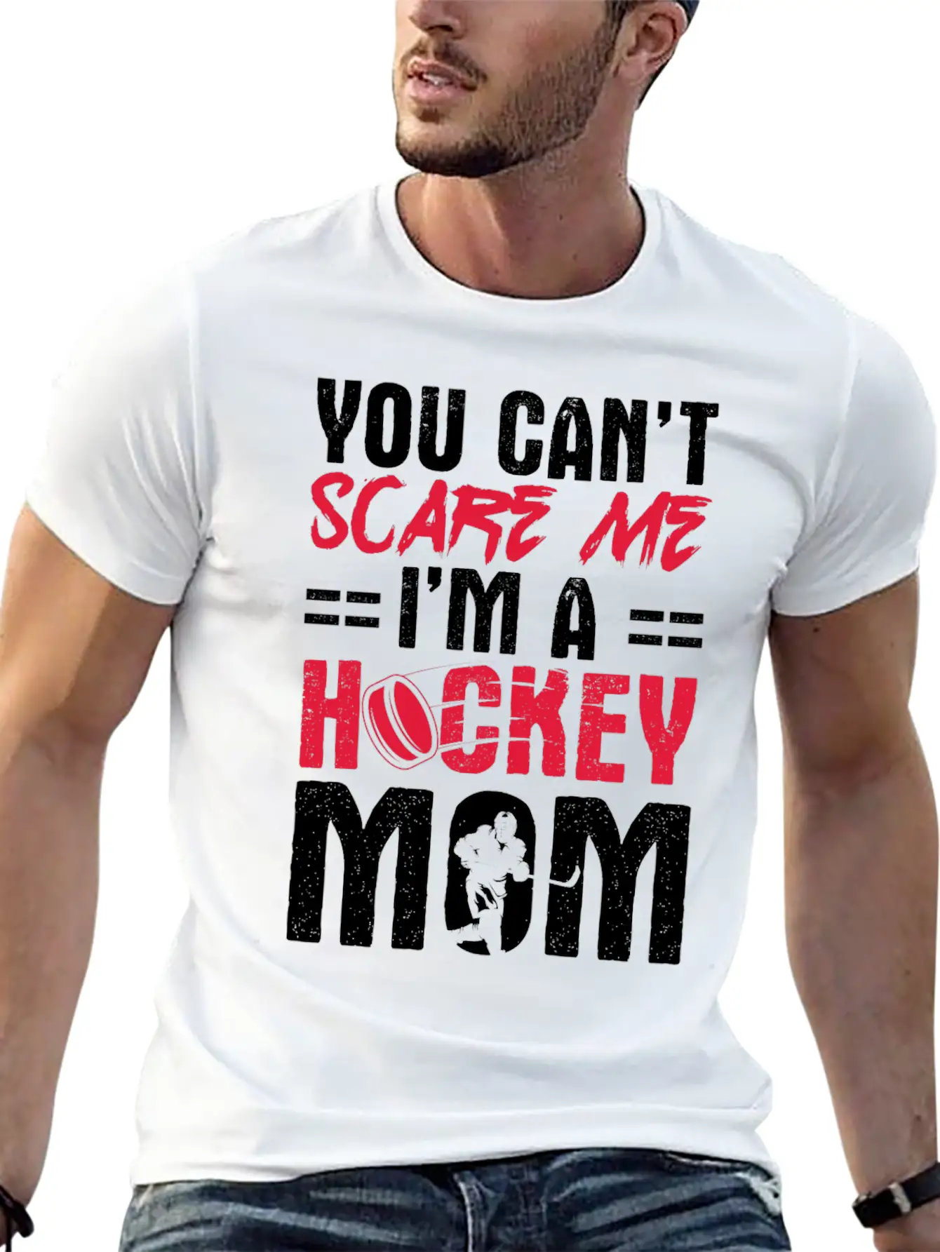 Sarcastic Field Hockey Design Quote I Am Hockey Mo Essential Unisex Summer Tee – Soft Cotton Casual Fit