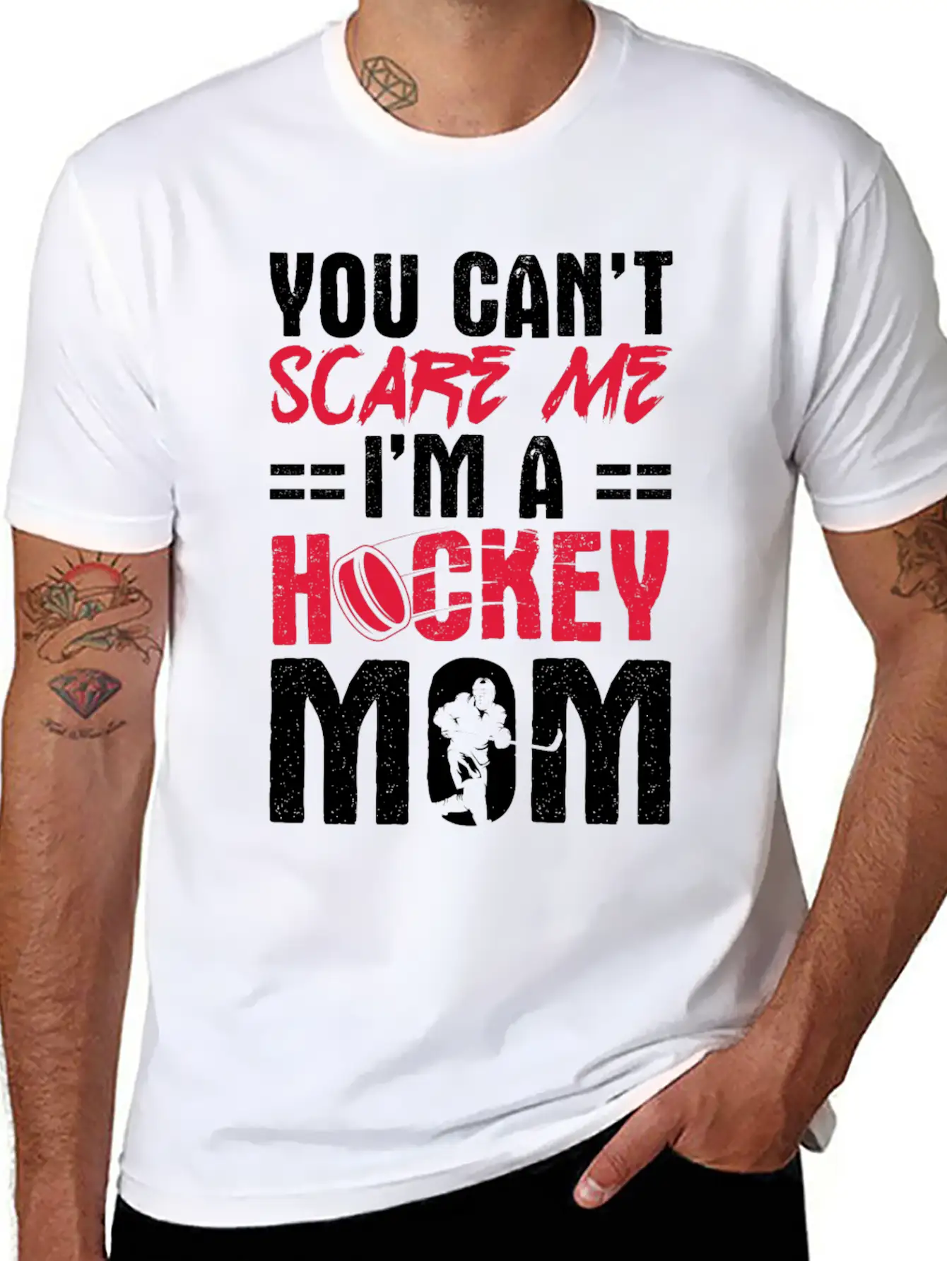 Sarcastic Field Hockey Design Quote I Am Hockey Mo Essential Unisex Summer Tee – Soft Cotton Casual Fit