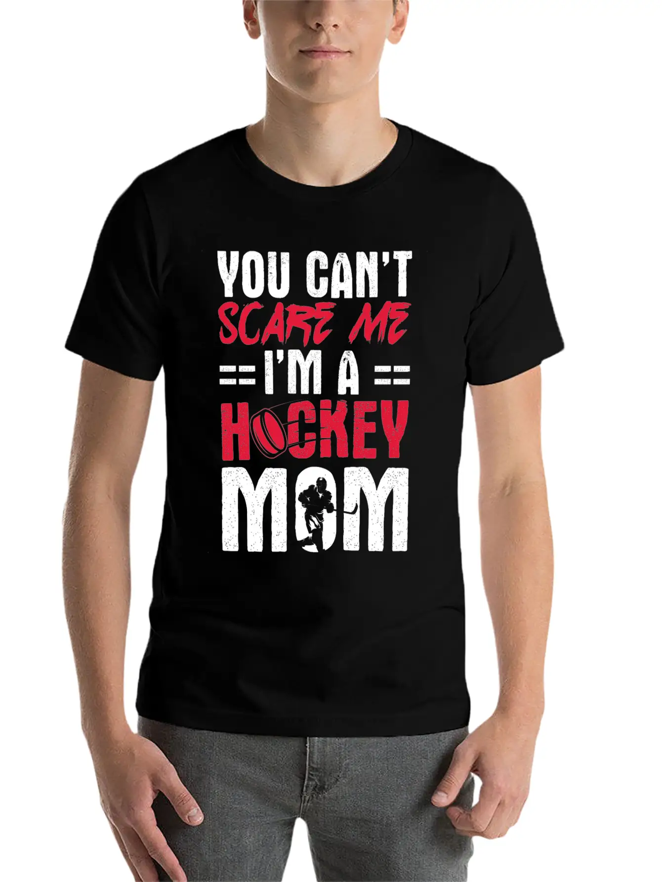 Sarcastic Field Hockey Design Quote I Am Hockey Mo Essential Unisex Summer Tee – Soft Cotton Casual Fit