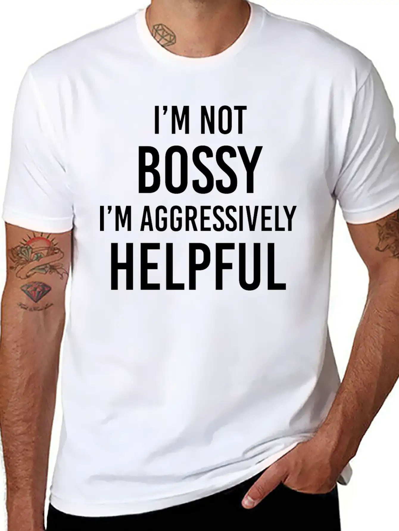 Sarcastic, Funny Valentines Day Gift For The Boss Unisex Short Sleeve Soft Cotton T-Shirt – Casual Everyday Wear
