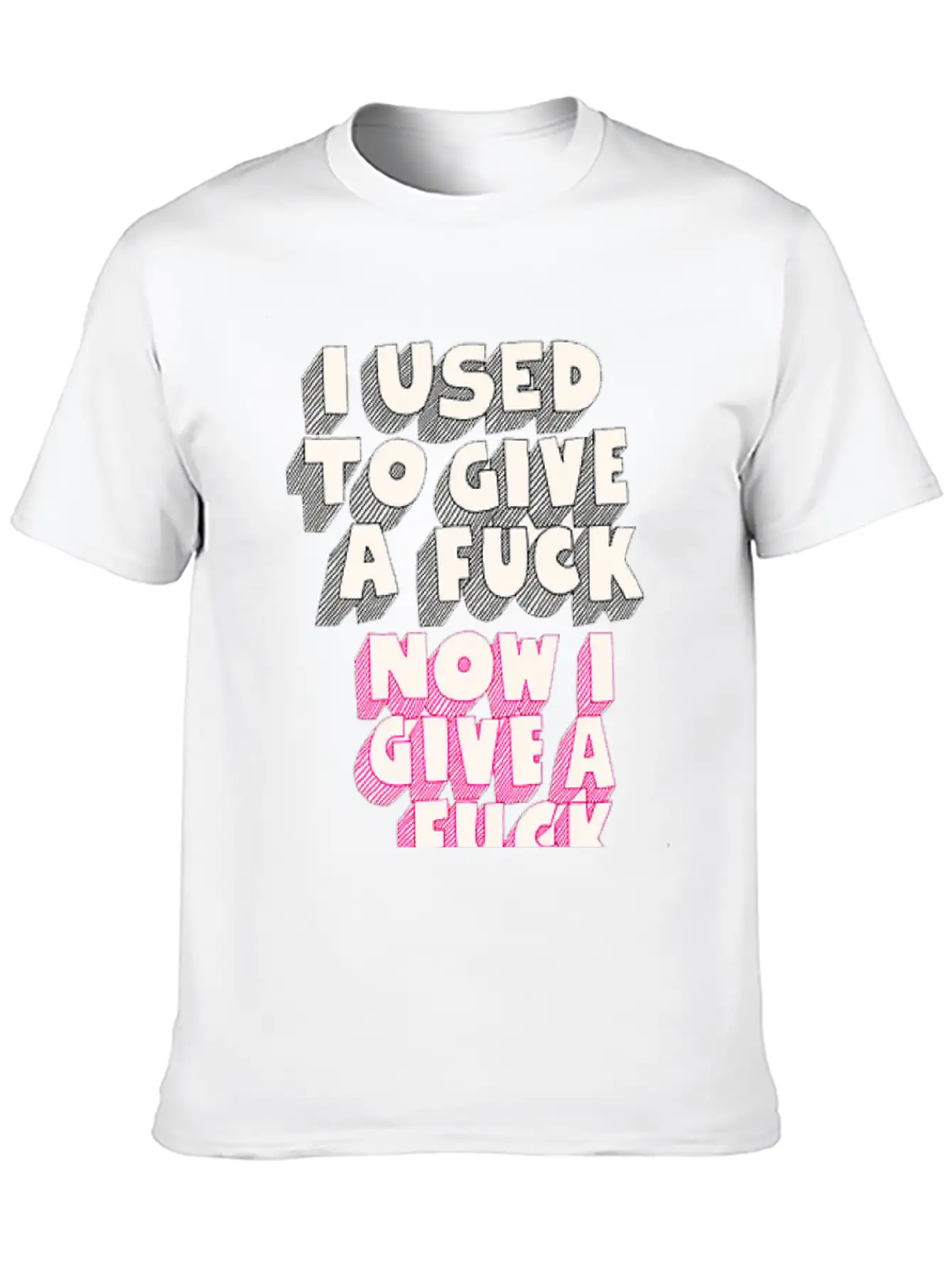 Sarcastic Quote Comfortable Minimalist Graphic Tee – Summer Style Essential