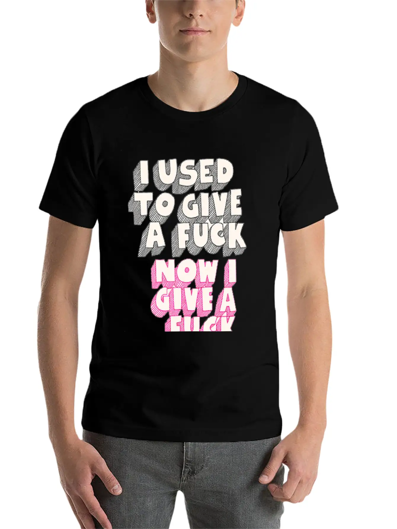 Sarcastic Quote Comfortable Minimalist Graphic Tee – Summer Style Essential