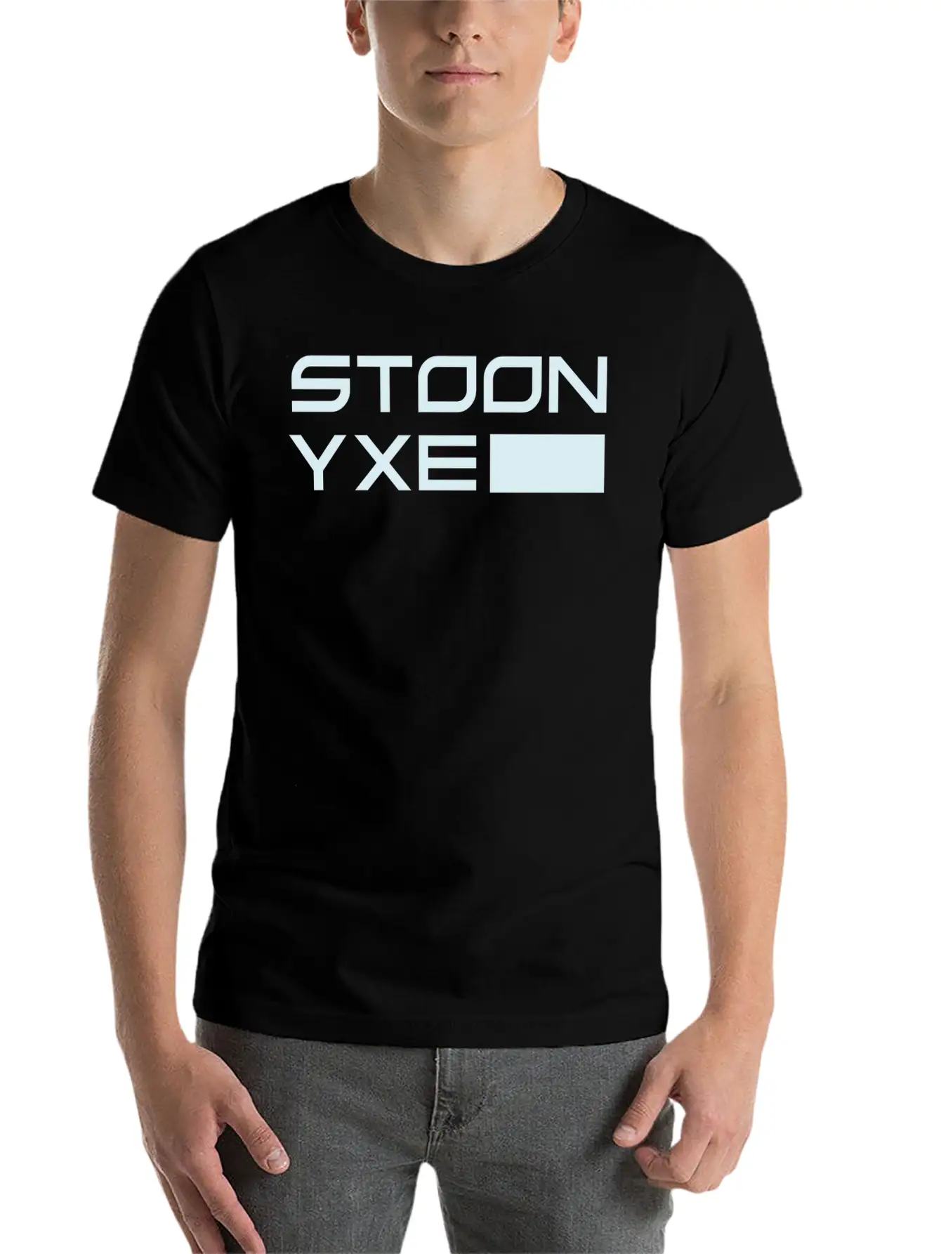 Saskatoon Streetwear Stencil Unisex Casual T-Shirt – Clean Design For Daily Comfort