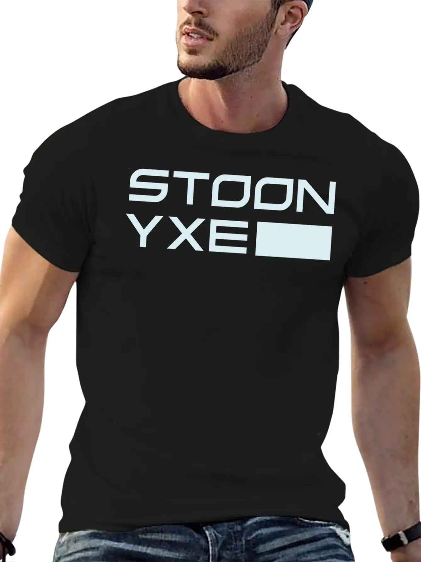Saskatoon Streetwear Stencil Unisex Casual T-Shirt – Clean Design For Daily Comfort