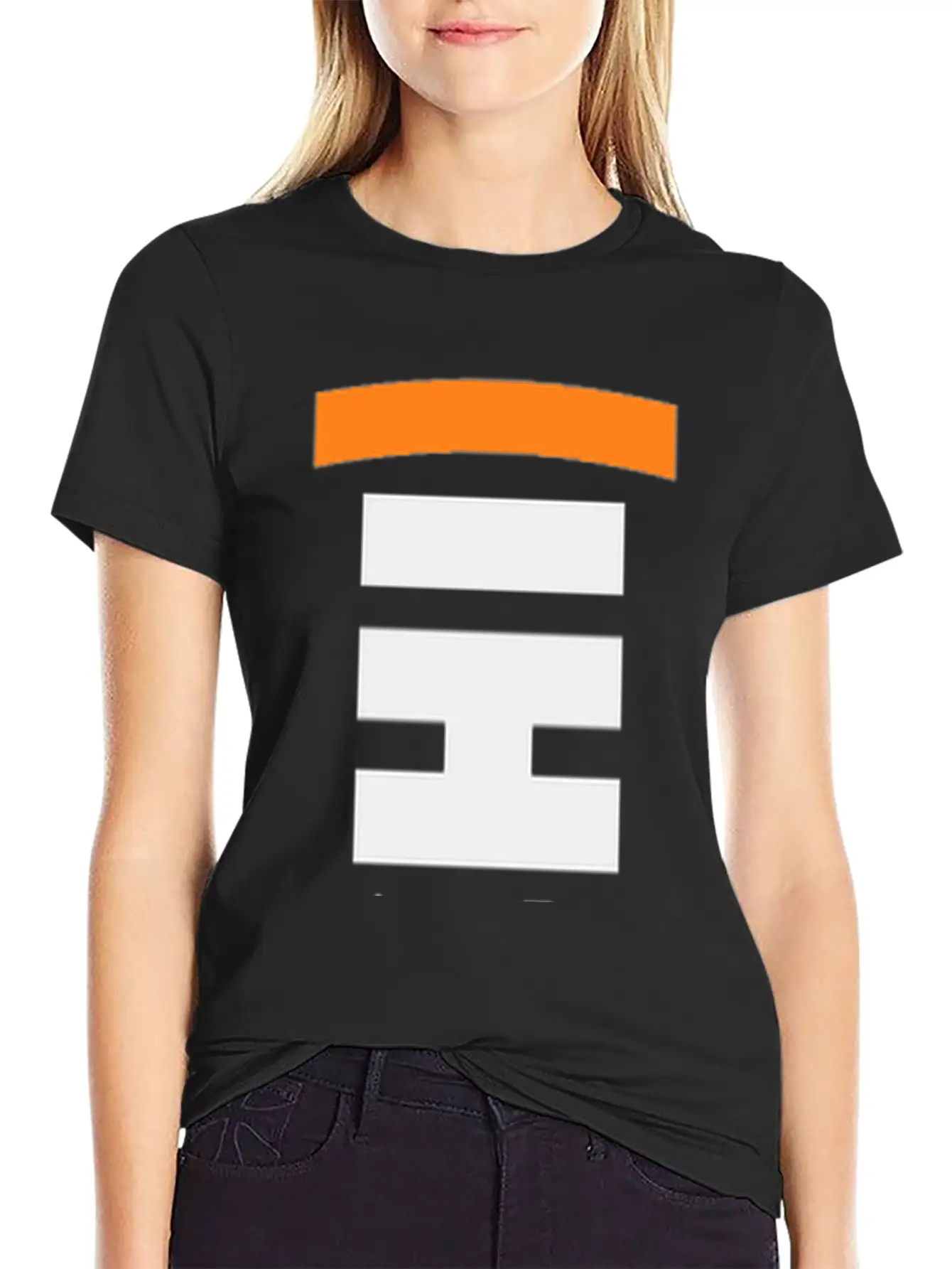 SATOSHI Vertical Design With Bullseye - Black Font Comfortable Minimalist Graphic Tee – Summer Style Essential