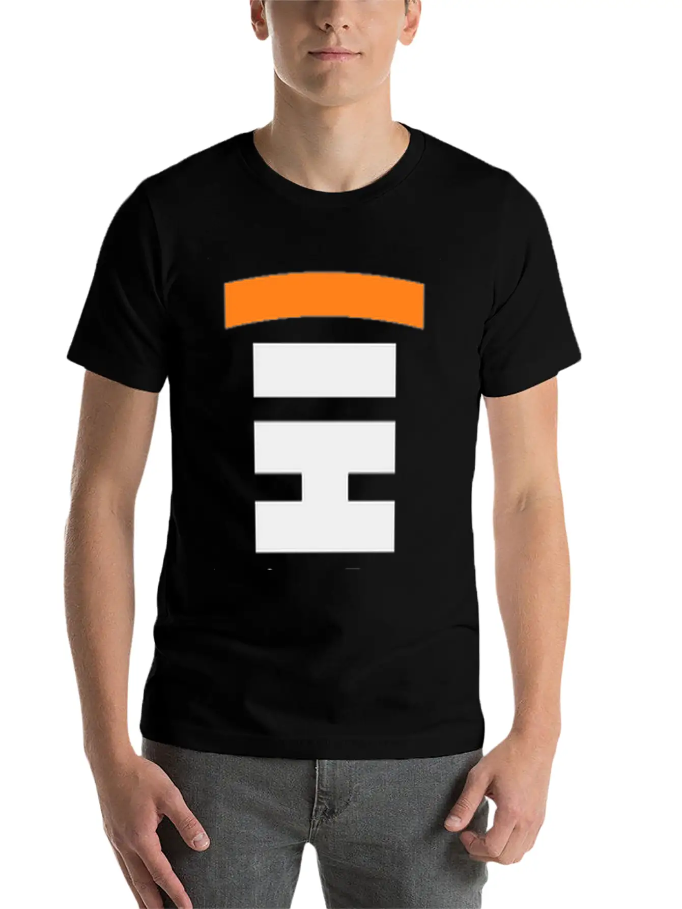 SATOSHI Vertical Design With Bullseye - Black Font Comfortable Minimalist Graphic Tee – Summer Style Essential