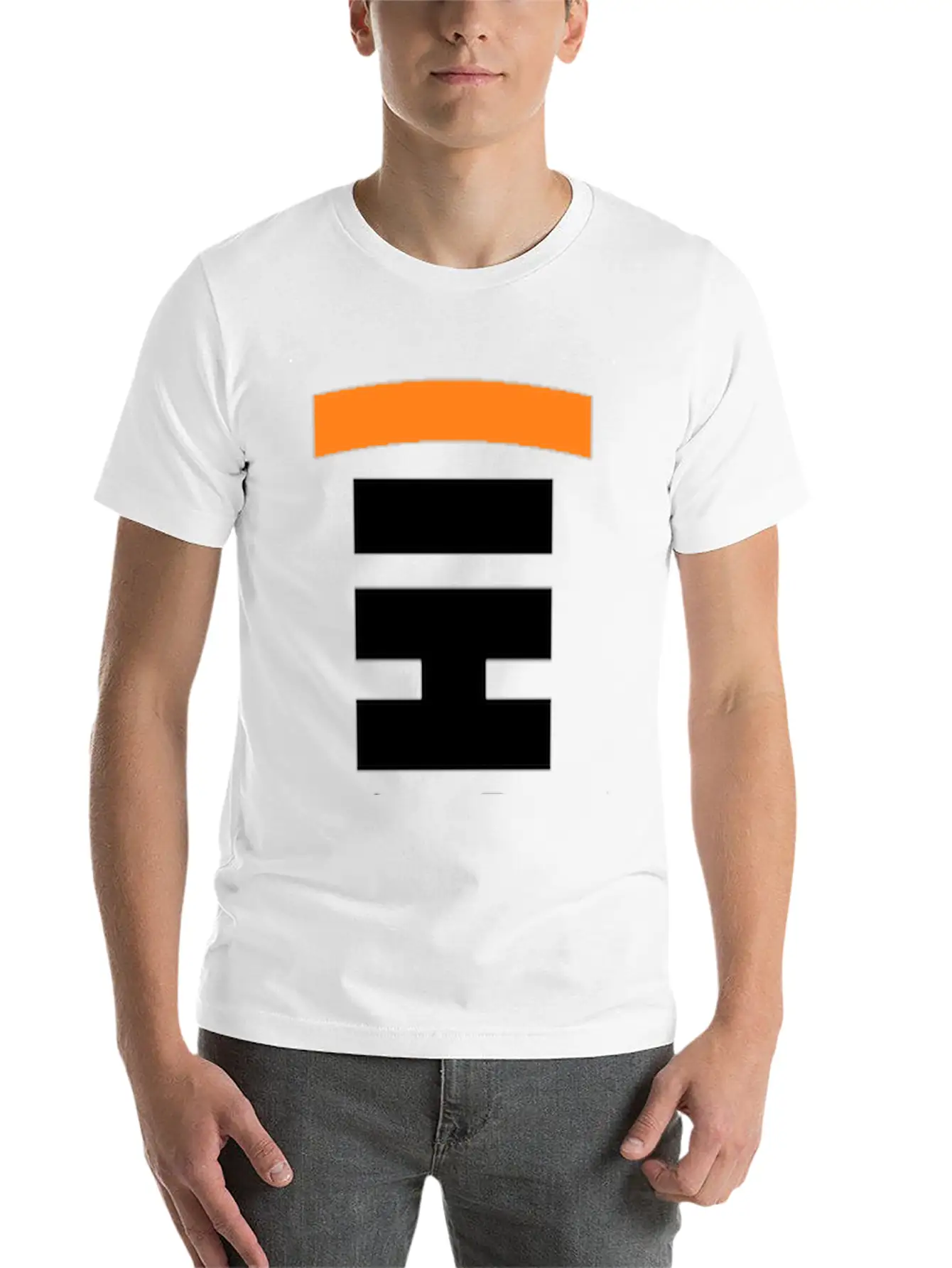 SATOSHI Vertical Design With Bullseye - Black Font Comfortable Minimalist Graphic Tee – Summer Style Essential