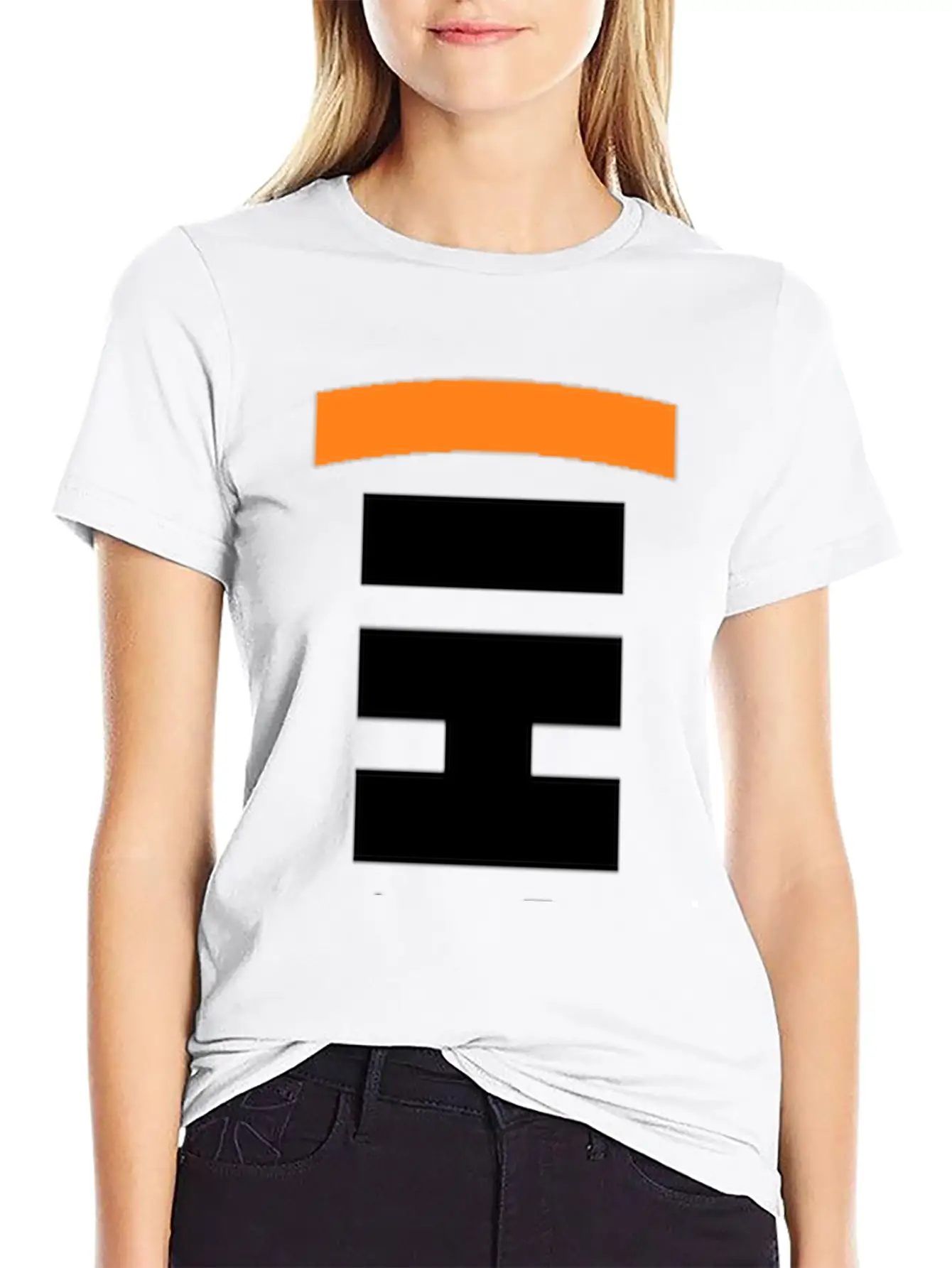 SATOSHI Vertical Design With Bullseye - Black Font Comfortable Minimalist Graphic Tee – Summer Style Essential