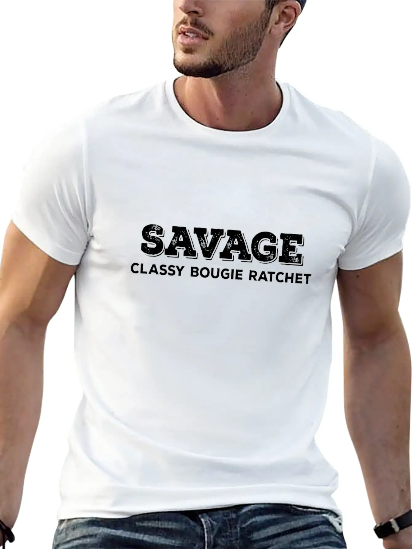 Savage Classy Bougie Ratchet Basic Graphic T-Shirt – Daily Comfort In Soft Cotton
