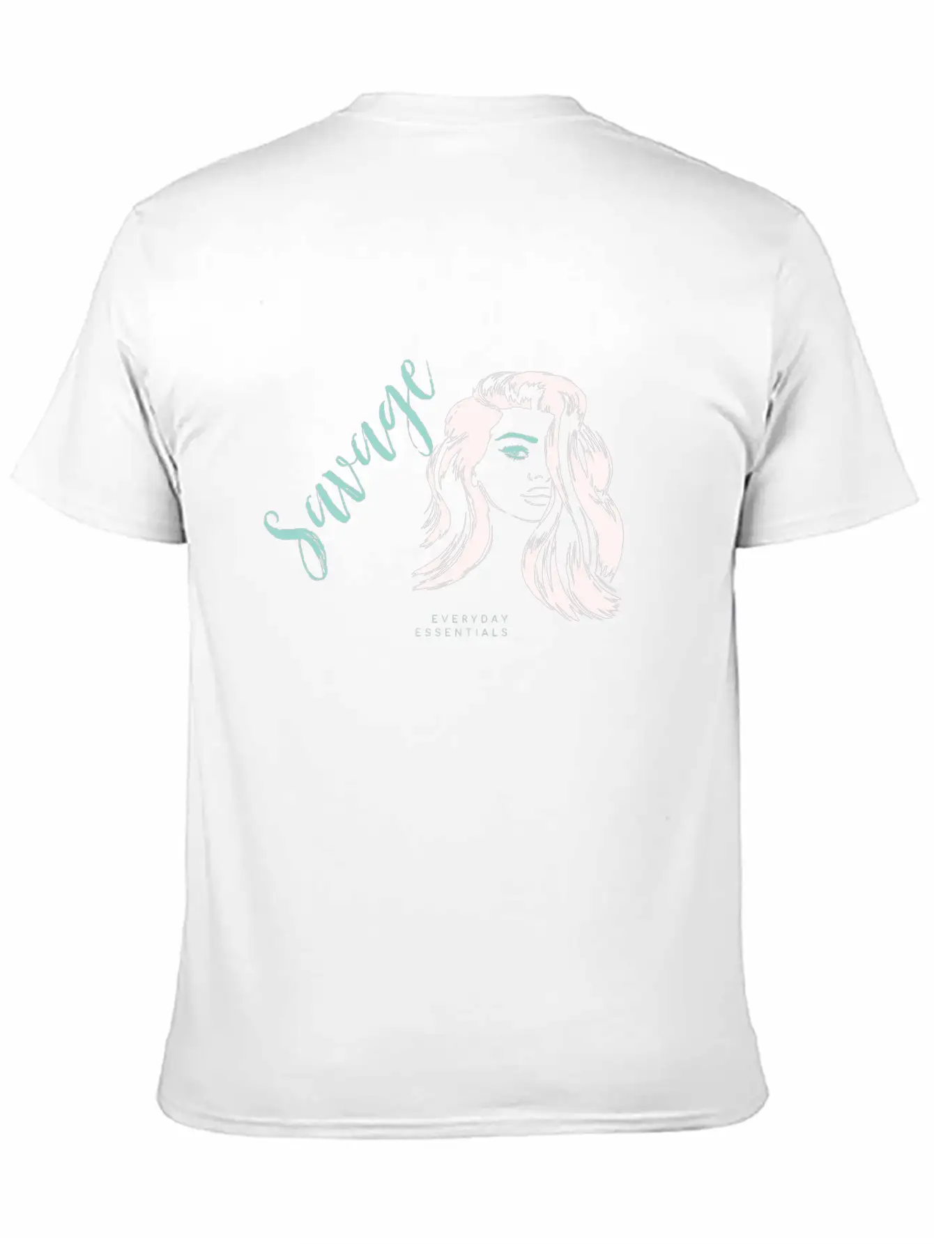 Savage Everyday Essential Unisex Short Sleeve Soft Cotton T-Shirt – Casual Everyday Wear