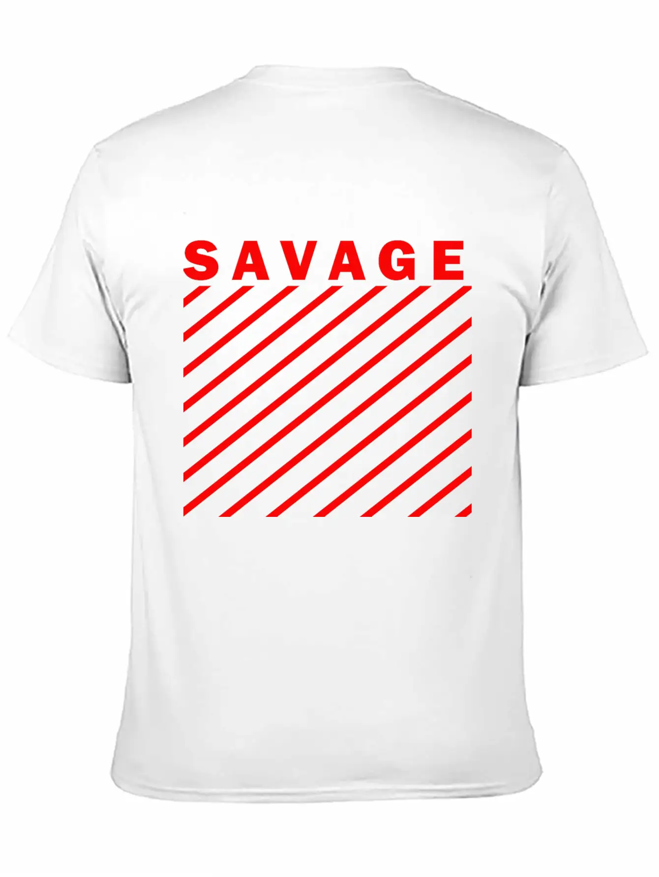 SAVAGE Stylish Everyday T-Shirt – Unisex Basic Cotton Tee