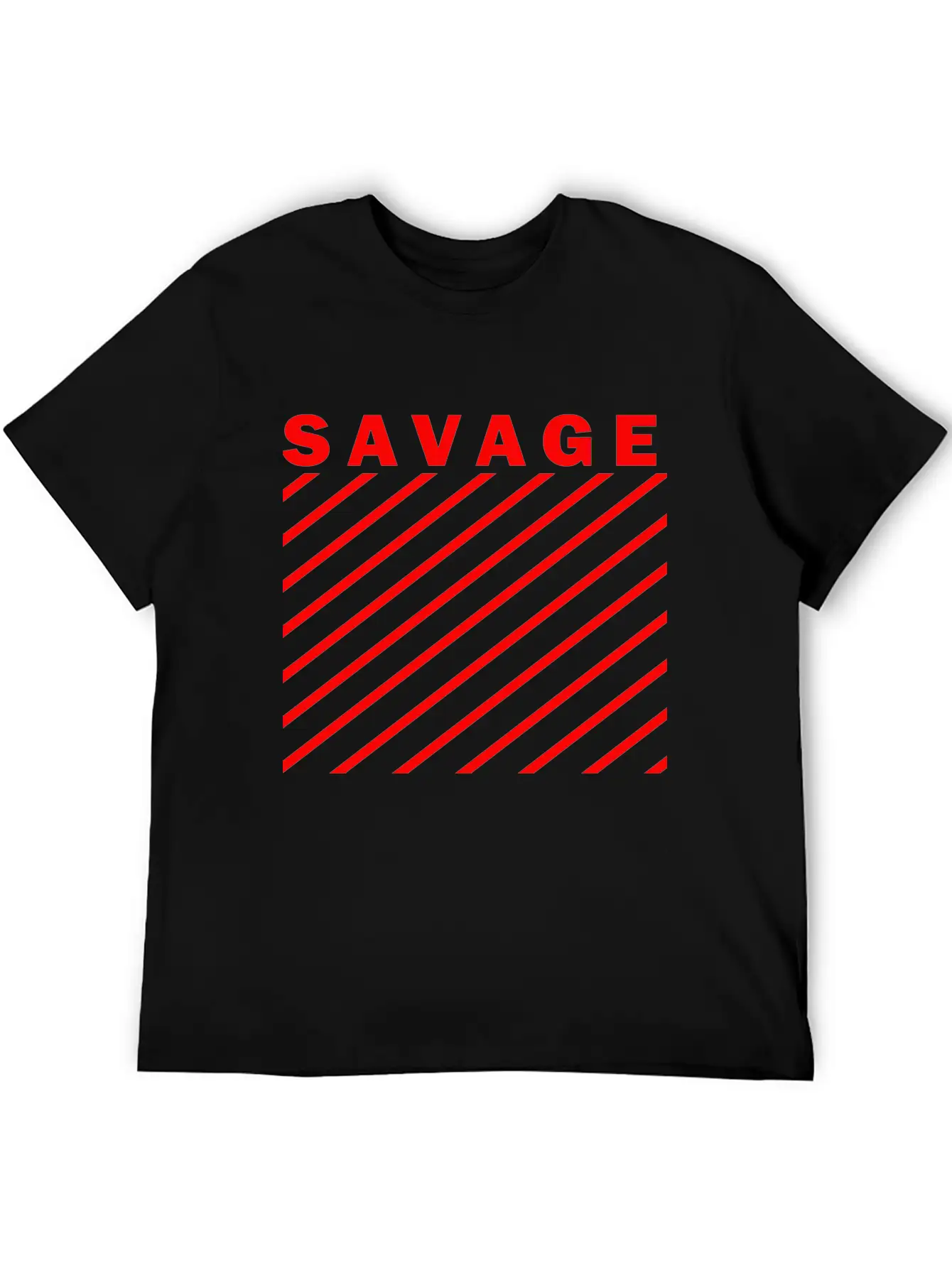SAVAGE Stylish Everyday T-Shirt – Unisex Basic Cotton Tee