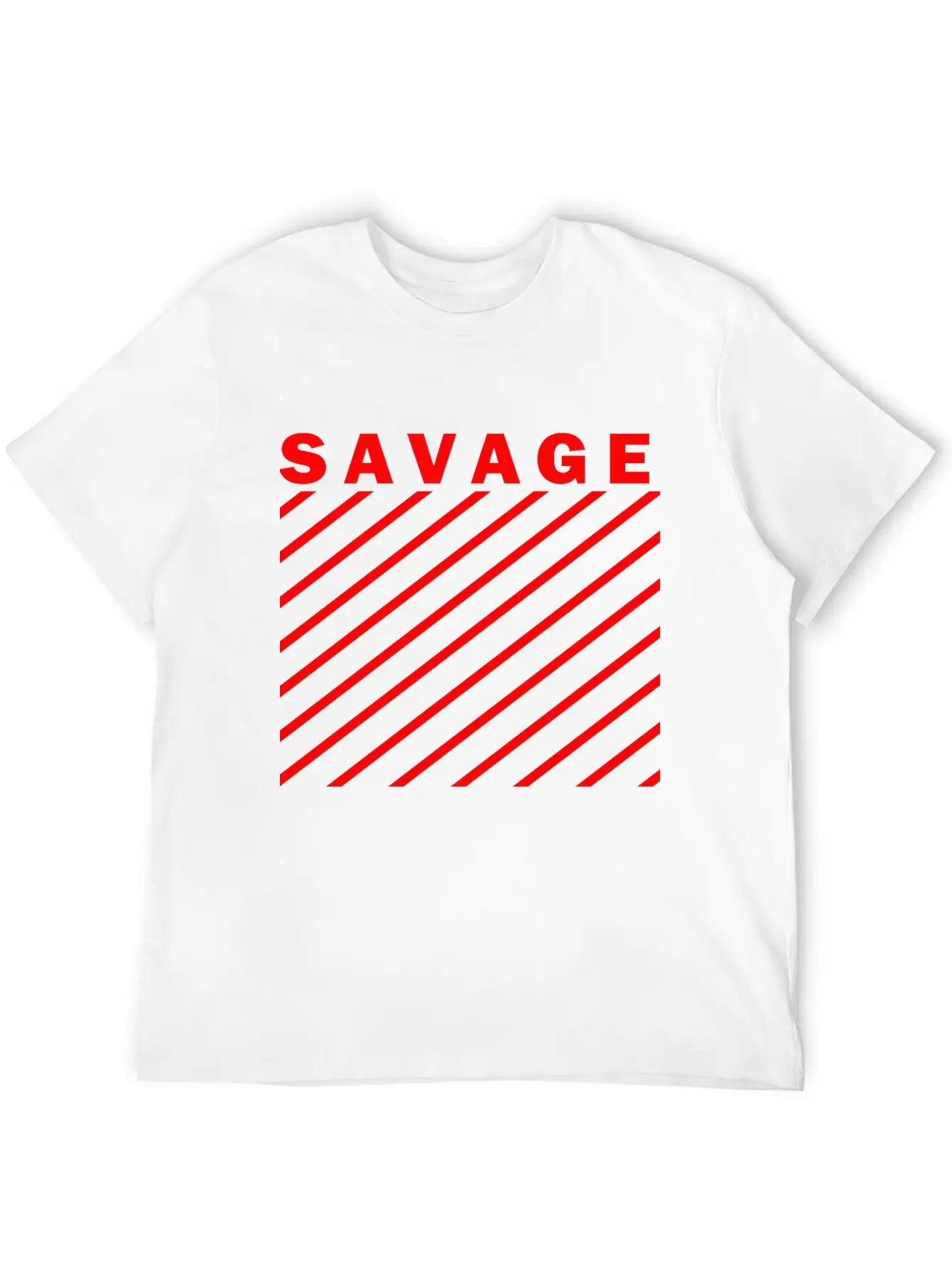 SAVAGE Stylish Everyday T-Shirt – Unisex Basic Cotton Tee