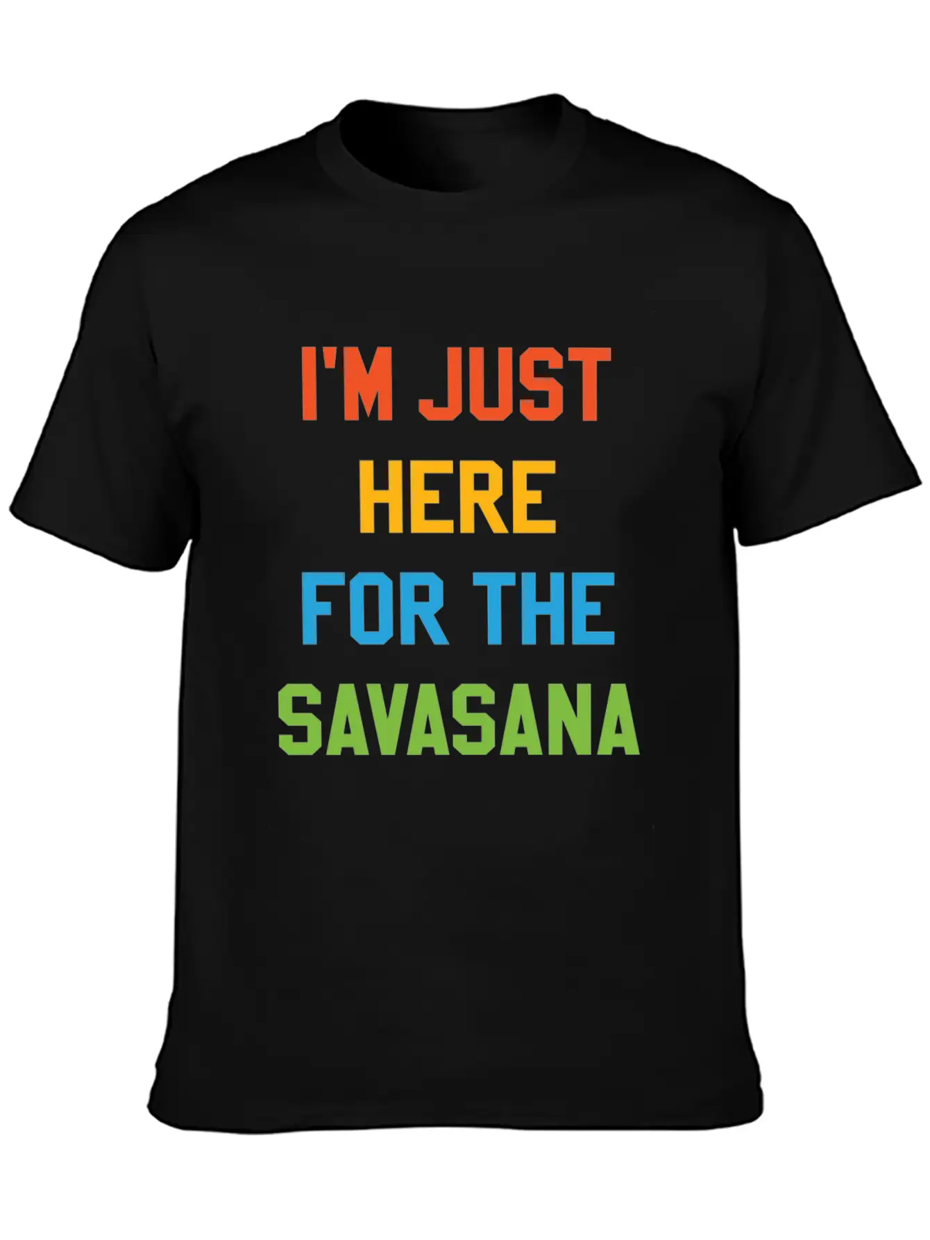 Savasana Yoga - Yogi Gift Lover Funny Yoga Sayings Timeless Short Sleeve Tee – Comfy And Minimalist Design