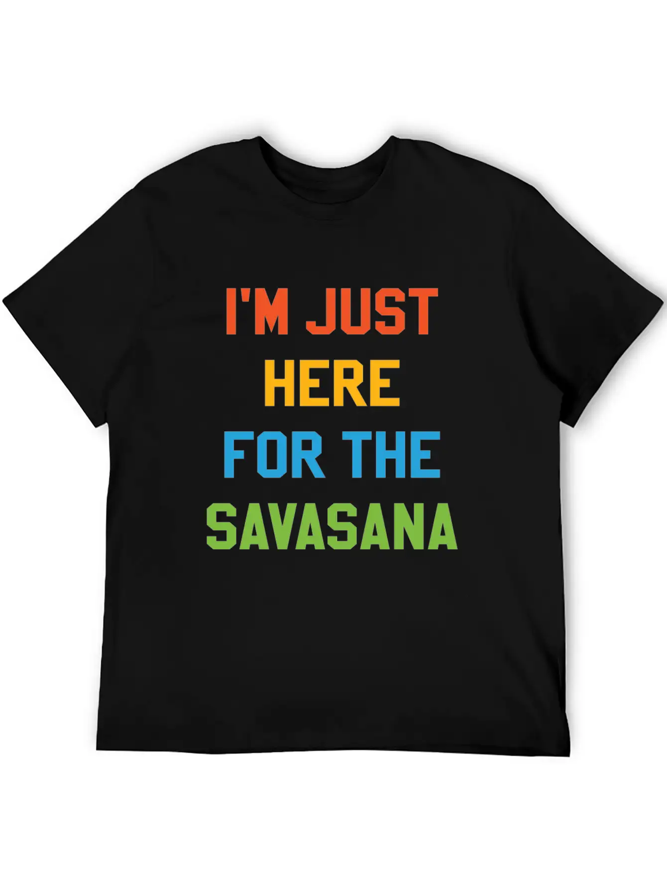 Savasana Yoga - Yogi Gift Lover Funny Yoga Sayings Timeless Short Sleeve Tee – Comfy And Minimalist Design