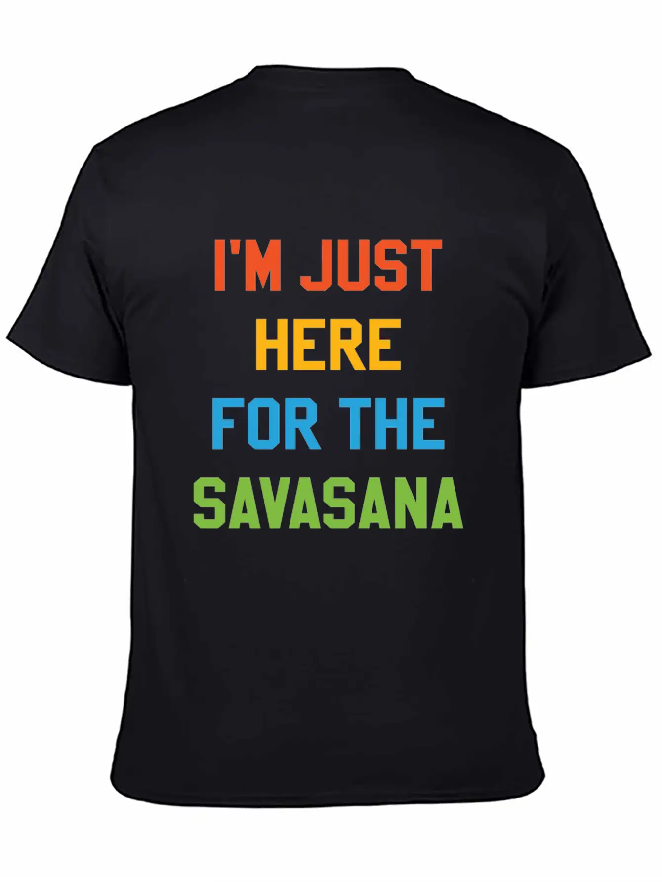 Savasana Yoga - Yogi Gift Lover Funny Yoga Sayings Timeless Short Sleeve Tee – Comfy And Minimalist Design